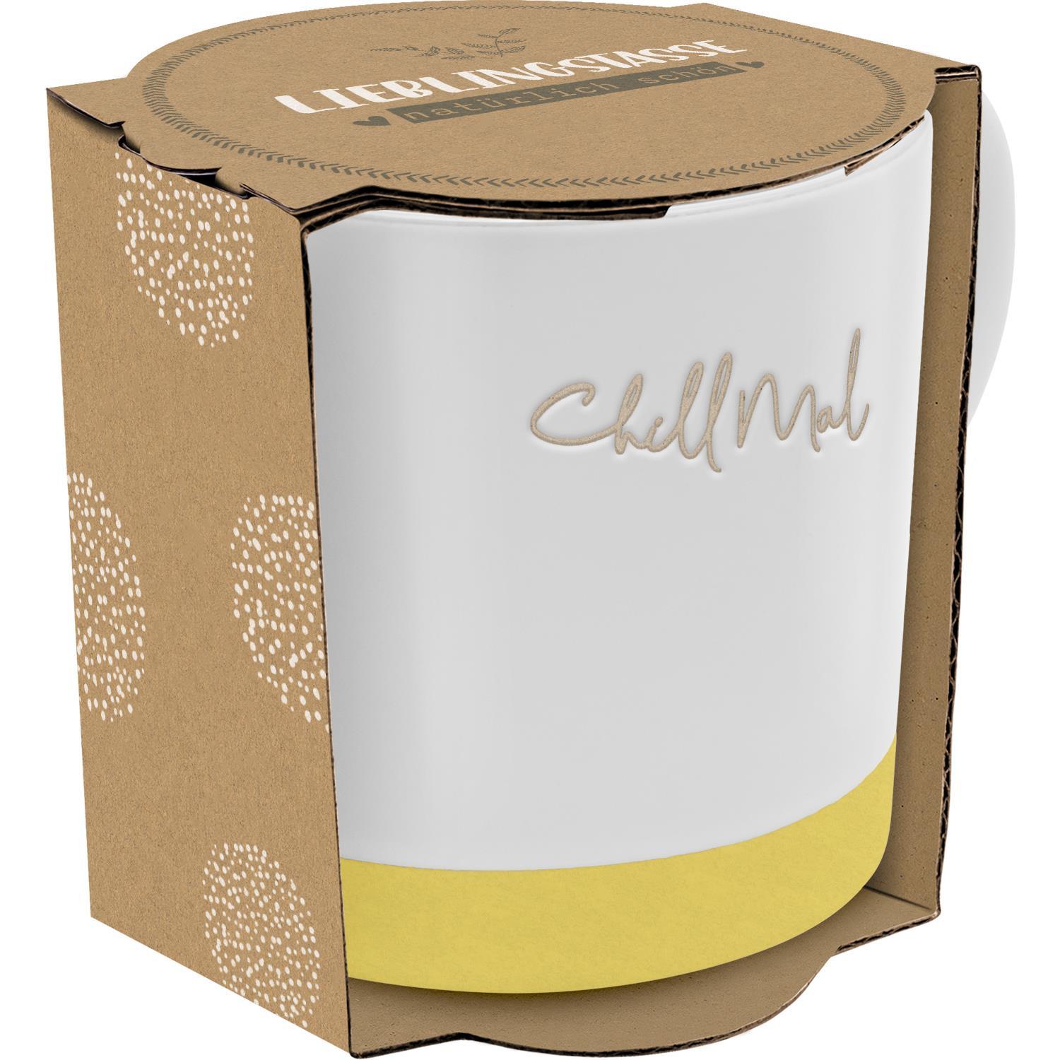 Produktbild GRUSS&CO Tasse Gravur »Chill Mal« 2 von 3