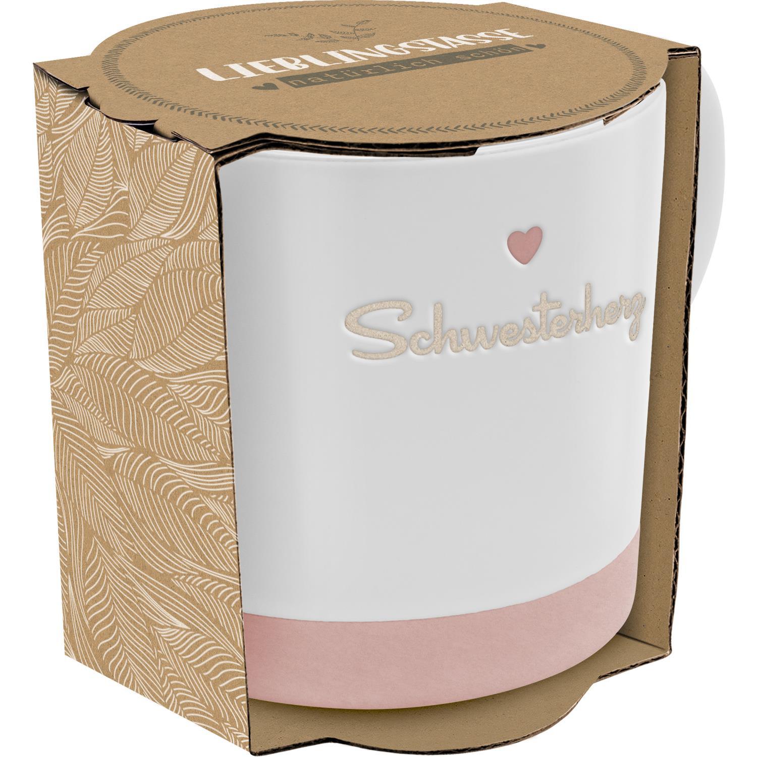 Produktbild GRUSS&CO Tasse Gravur »Schwesterherz« 2 von 3