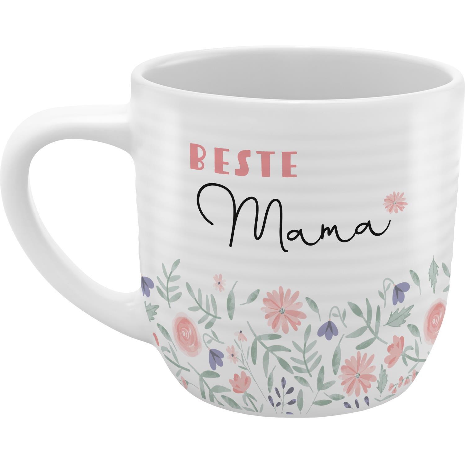 Produktbild GRUSS&CO Tasse Rillen »Beste Mama« 2 von 3