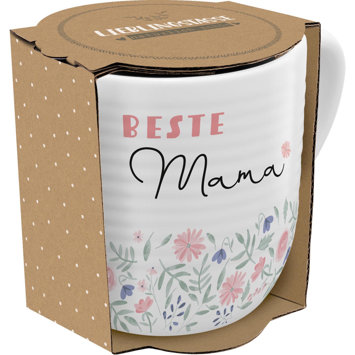 Produktbild GRUSS&CO Tasse Rillen »Beste Mama« 3 von 3
