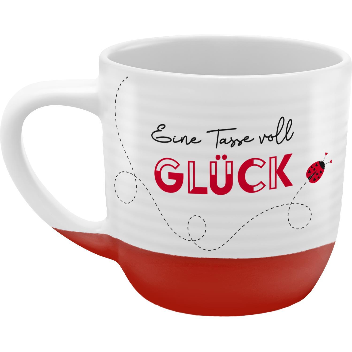 Produktbild GRUSS&CO Tasse Rillen »Eine Tasse voll Glück« 3 von 3