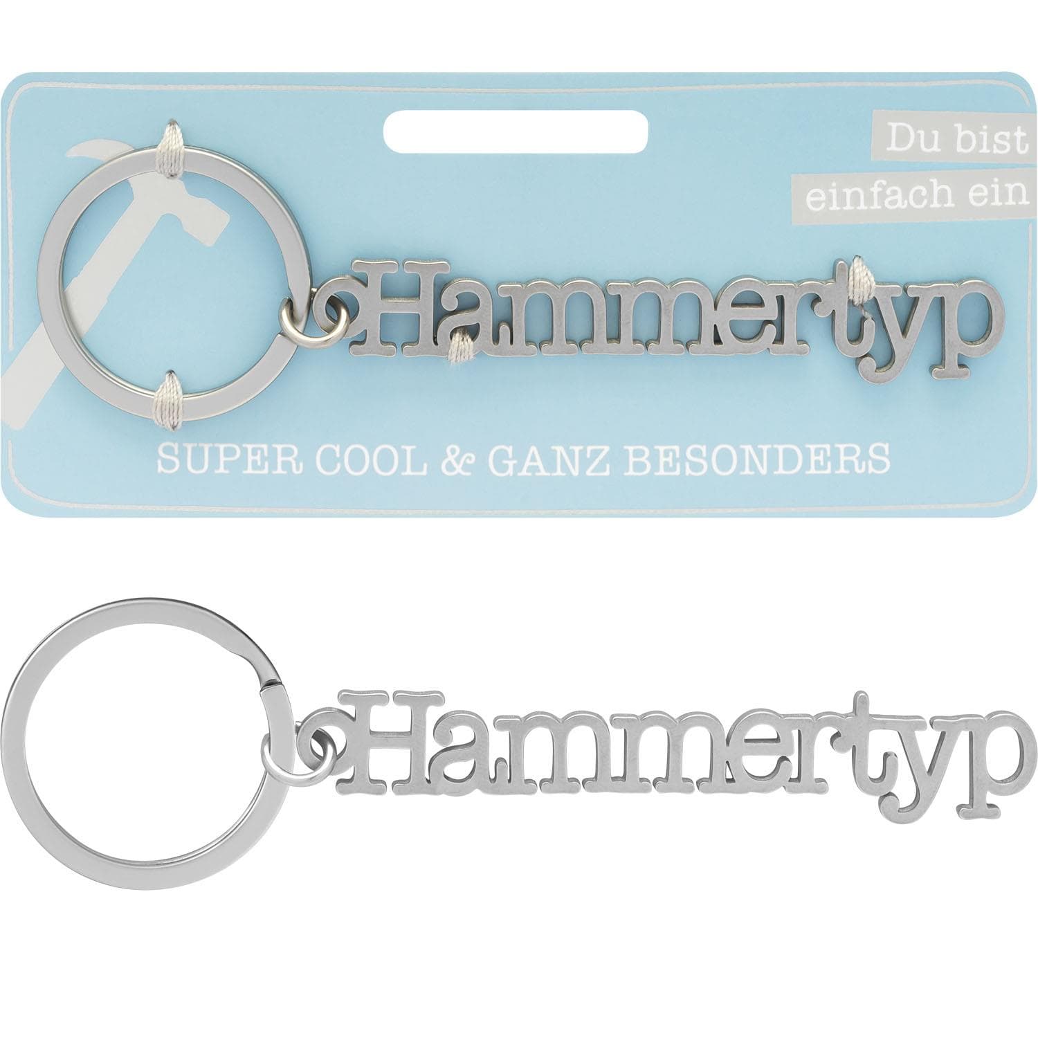 GRUSS&CO Schlüsselanhänger »Hammertyp«