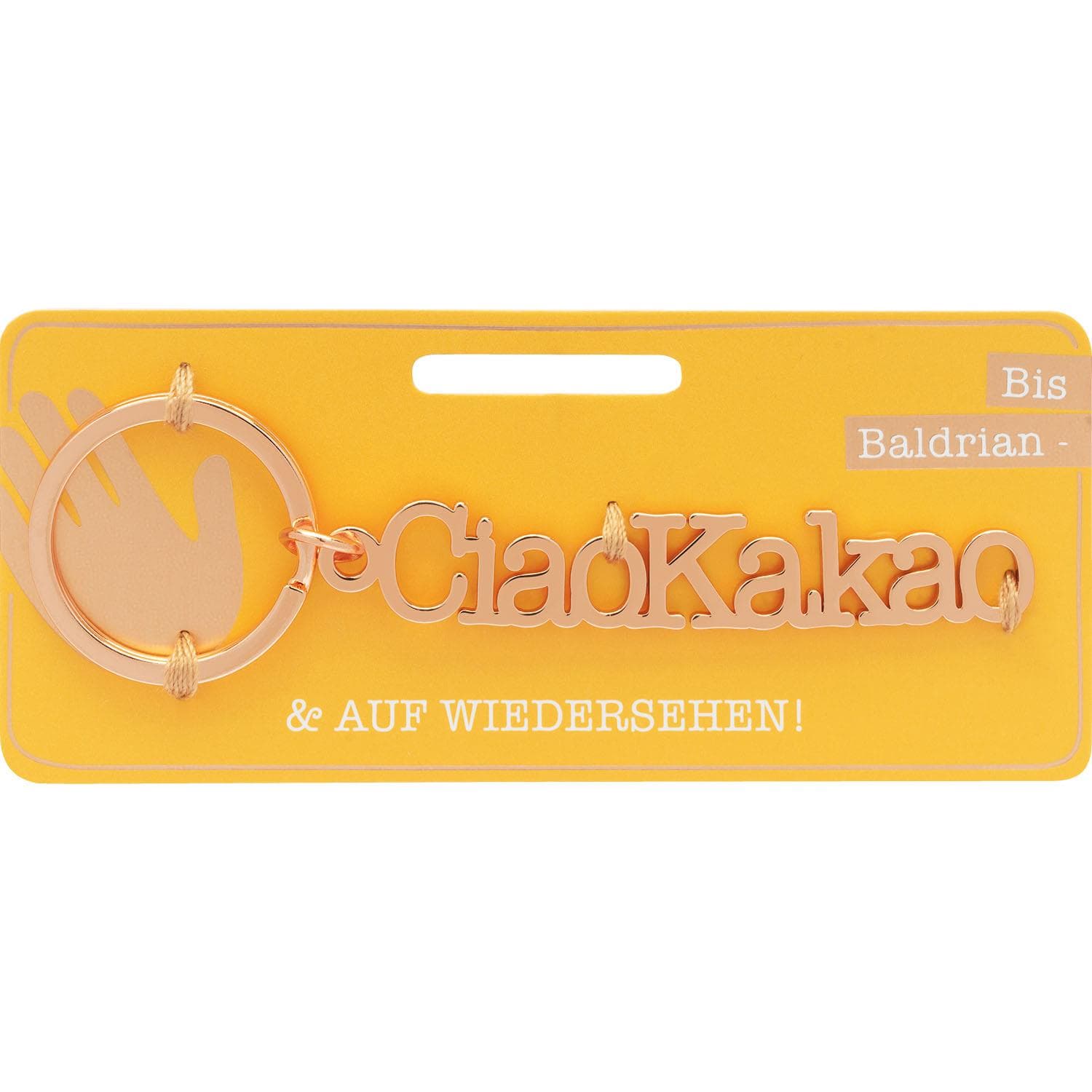 GRUSS&CO Schlüsselanhänger »Ciao Kakao«