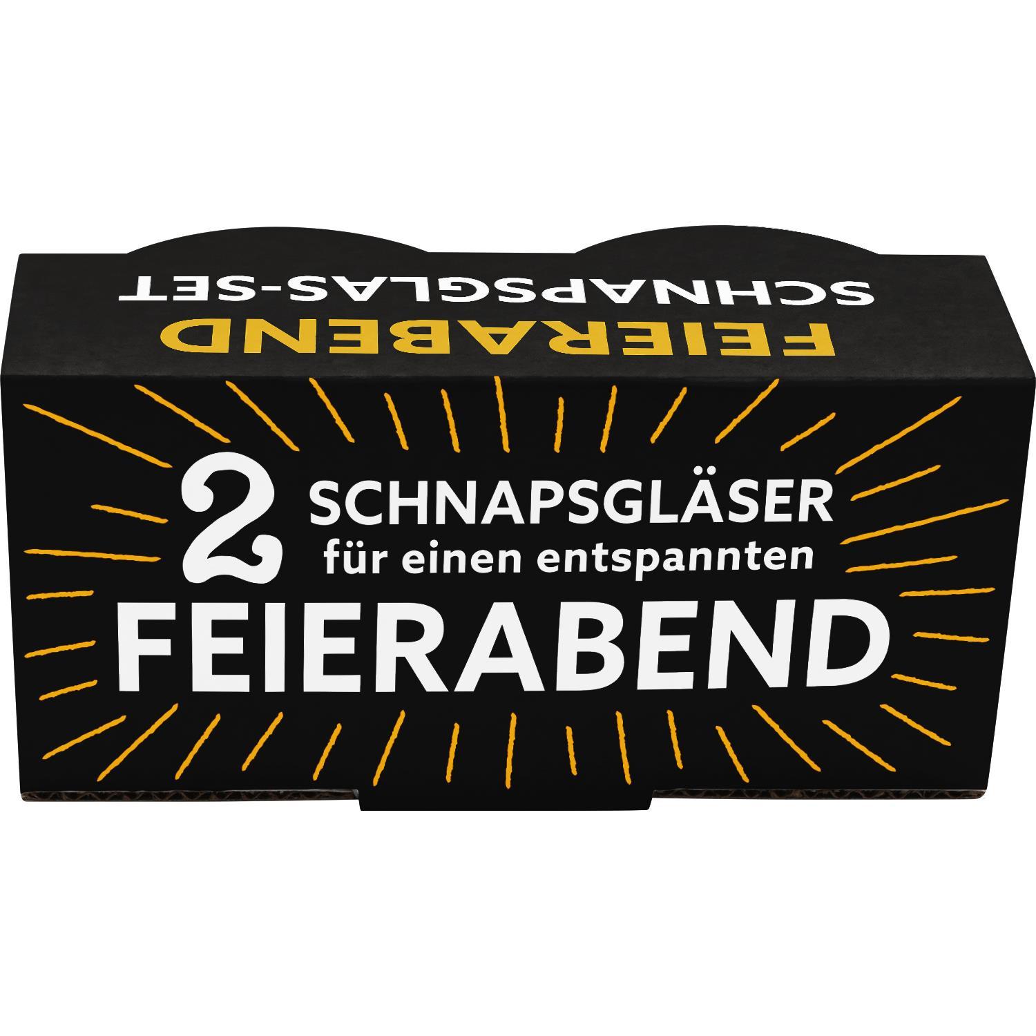 Produktbild GRUSS&CO Schnapsglas-Set »Feierabend« 2 von 3