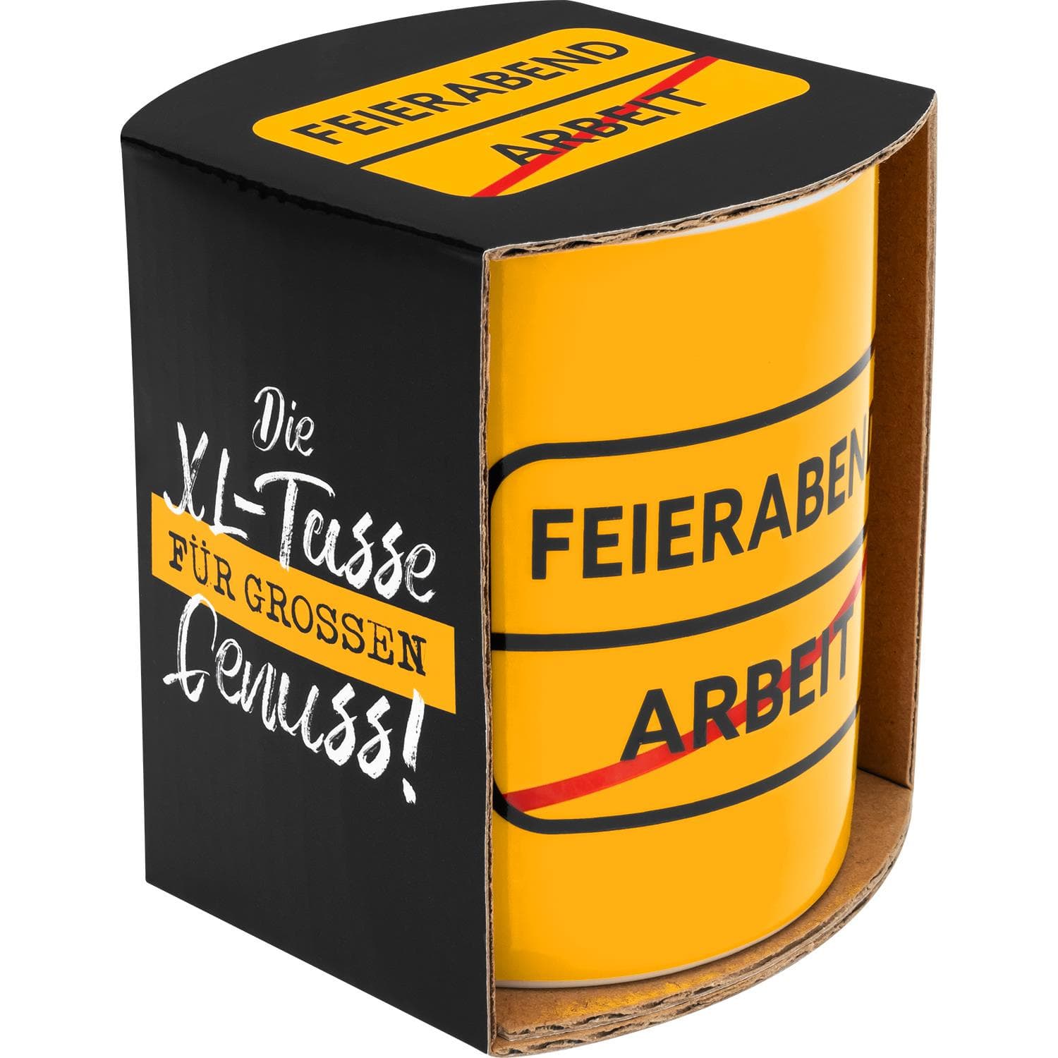 Produktbild GRUSS&CO XL-Tasse »Feierabend« 2 von 2