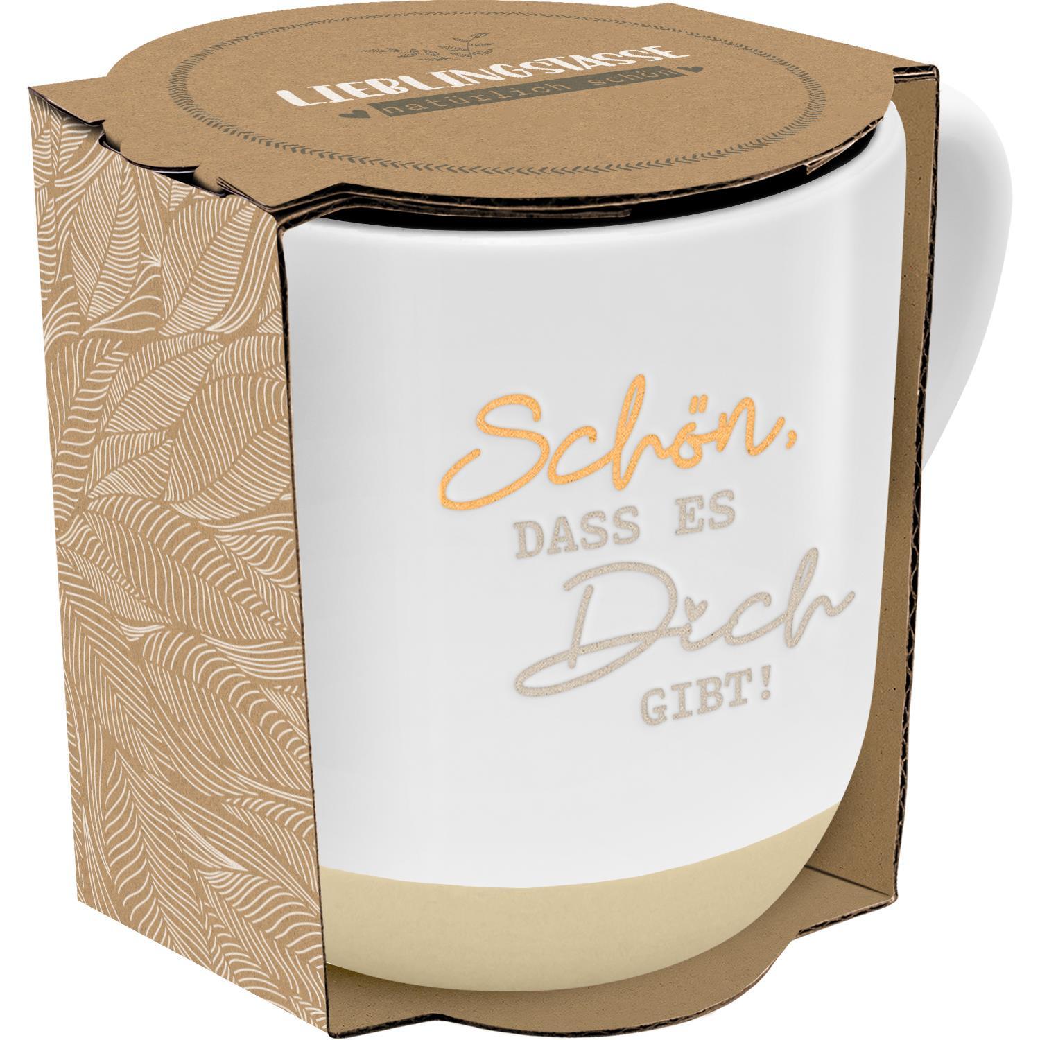 Produktbild GRUSS&CO Tasse Gravur »Schön, dass es Dich gibt« 2 von 3