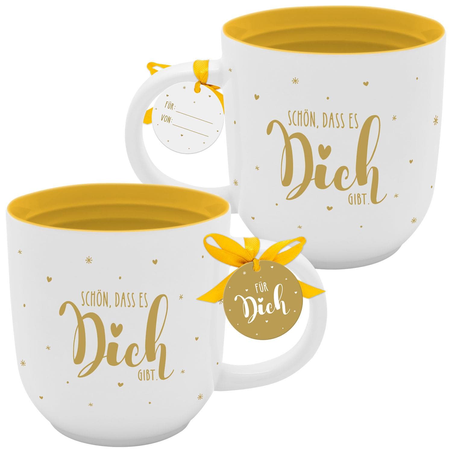 GRUSS&CO Tasse »Schön, dass es Dich gibt«