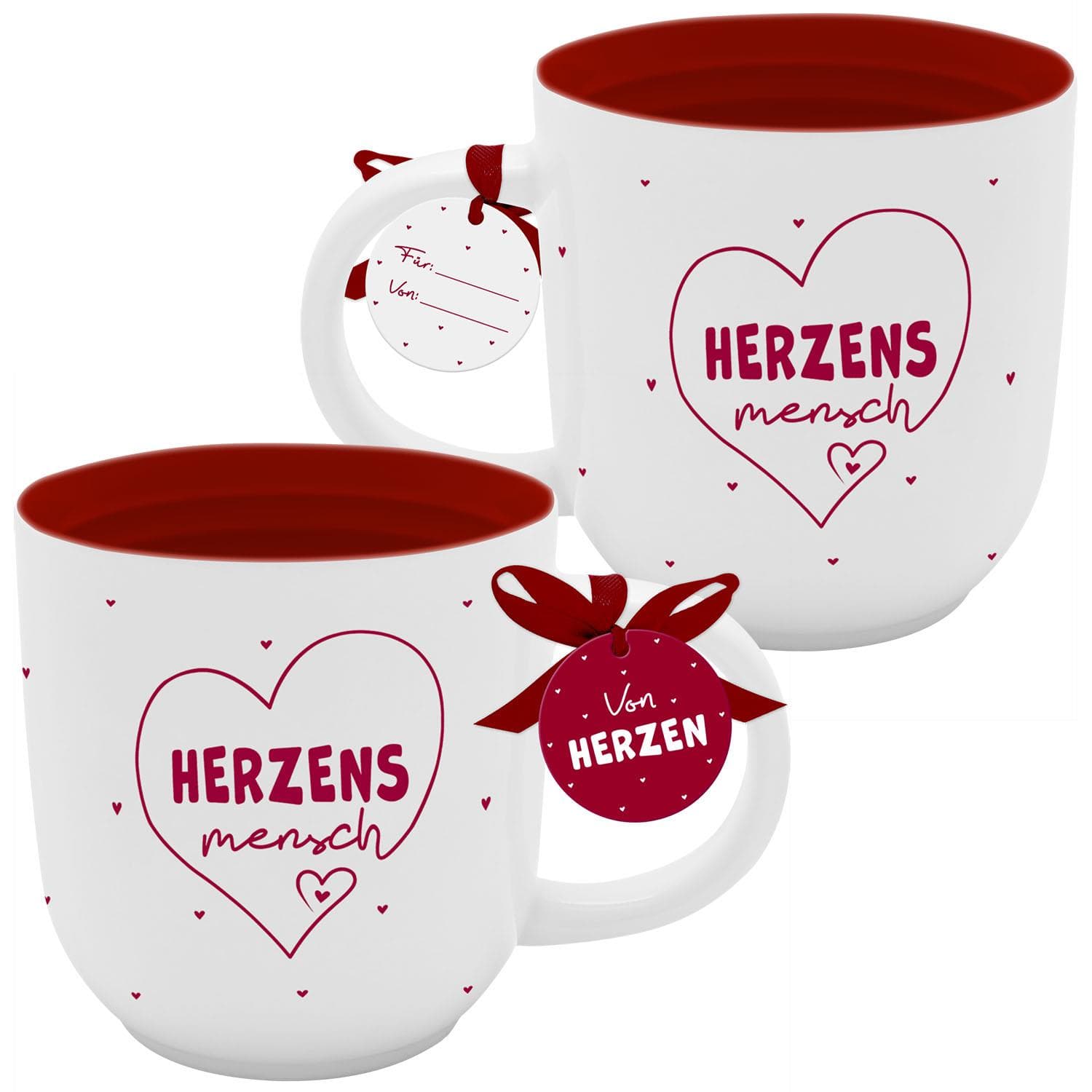 GRUSS&CO Tasse »Herzensmensch«