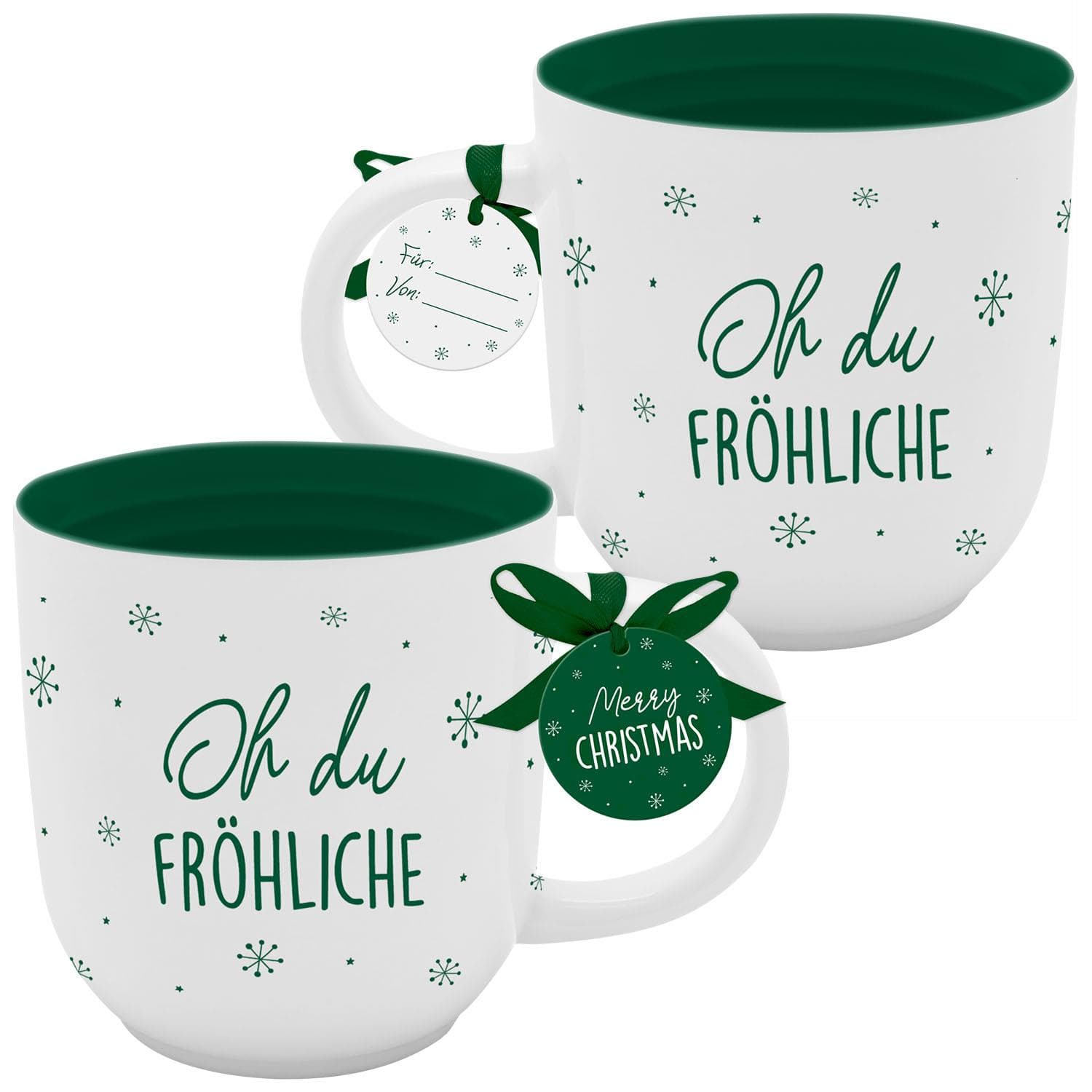 GRUSS&CO Tasse »Oh du Fröhliche«