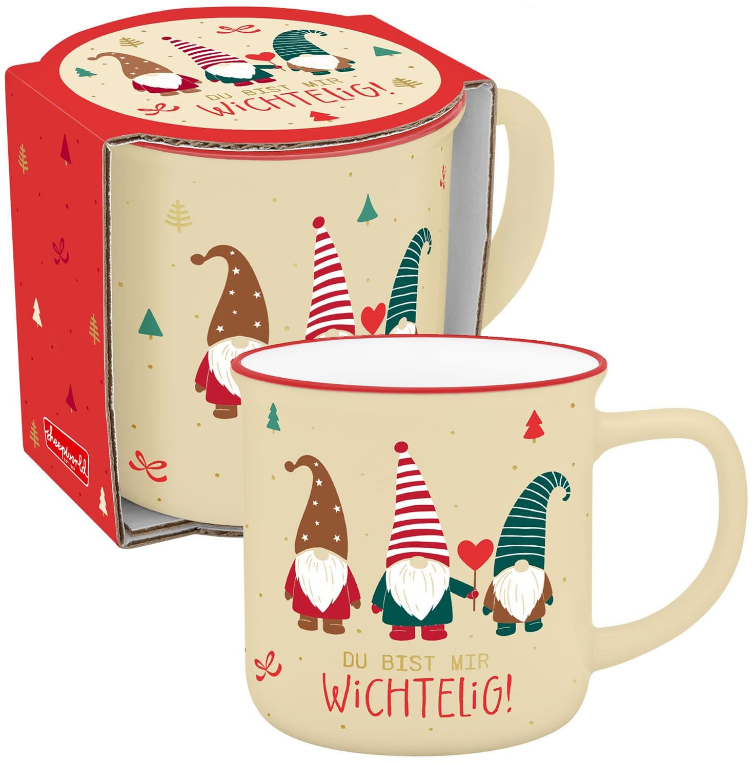 sheepworld Becher »Du bist mir wichtelig!«