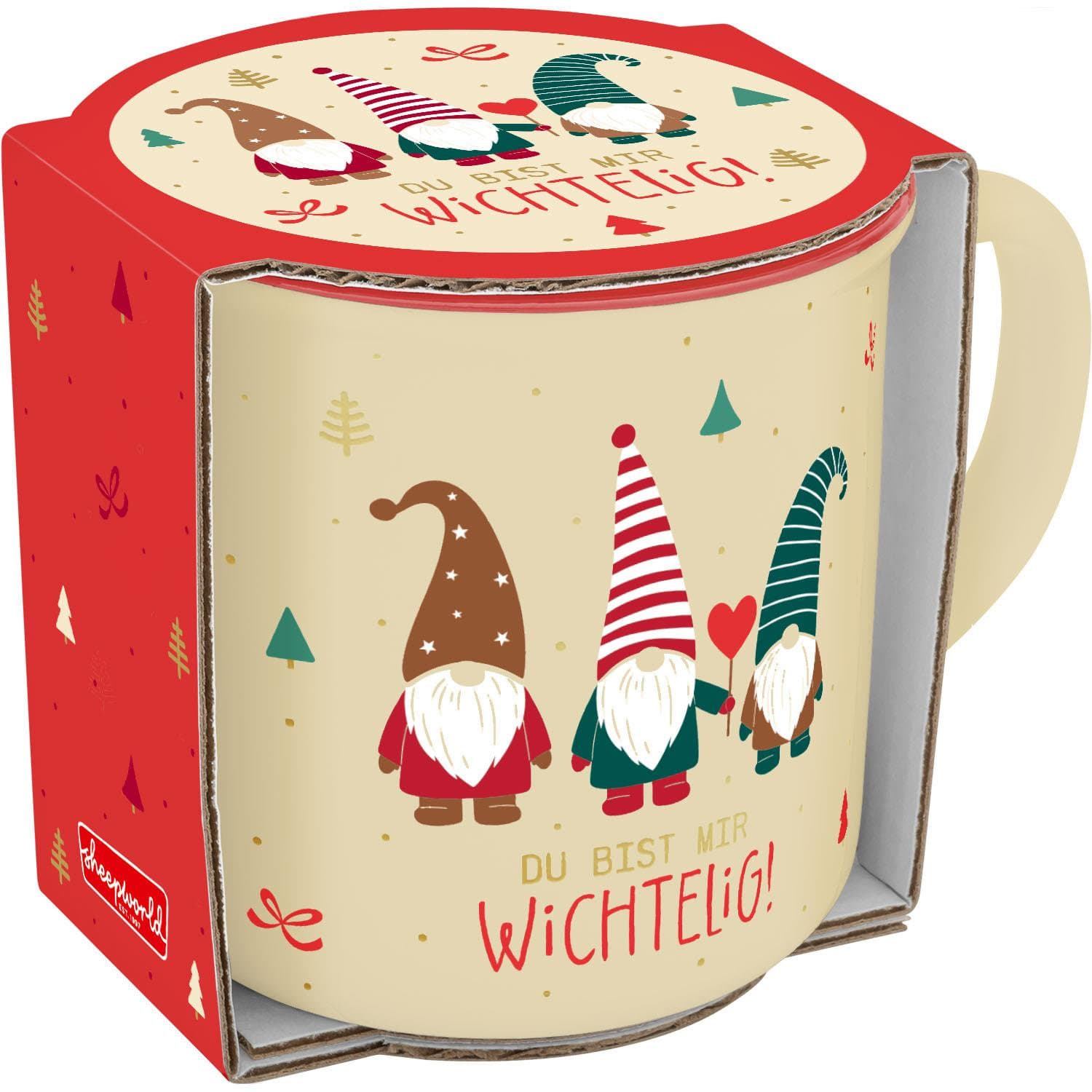 sheepworld Becher »Du bist mir wichtelig!«