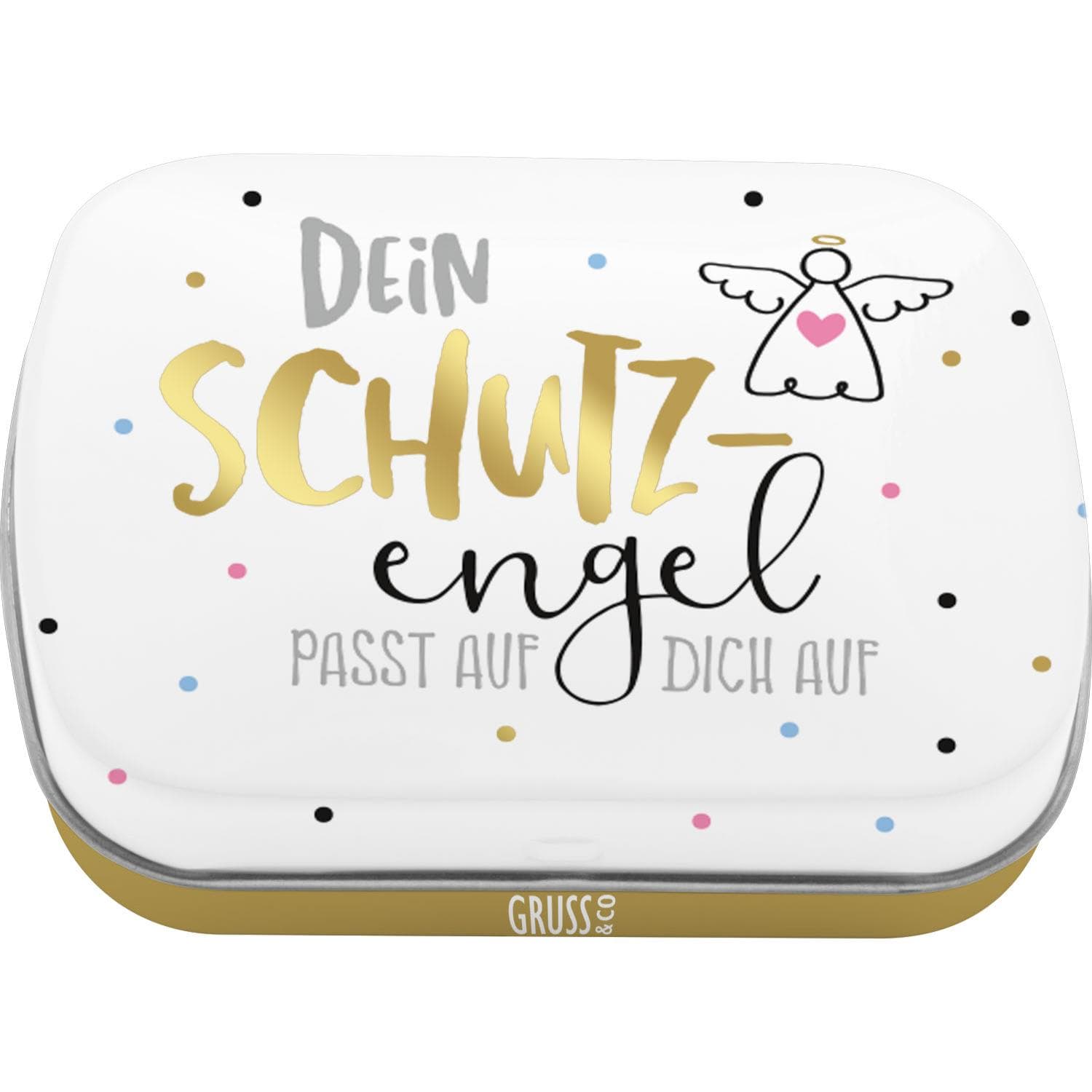 GRUSS&CO Mintdose »Schutzengel«