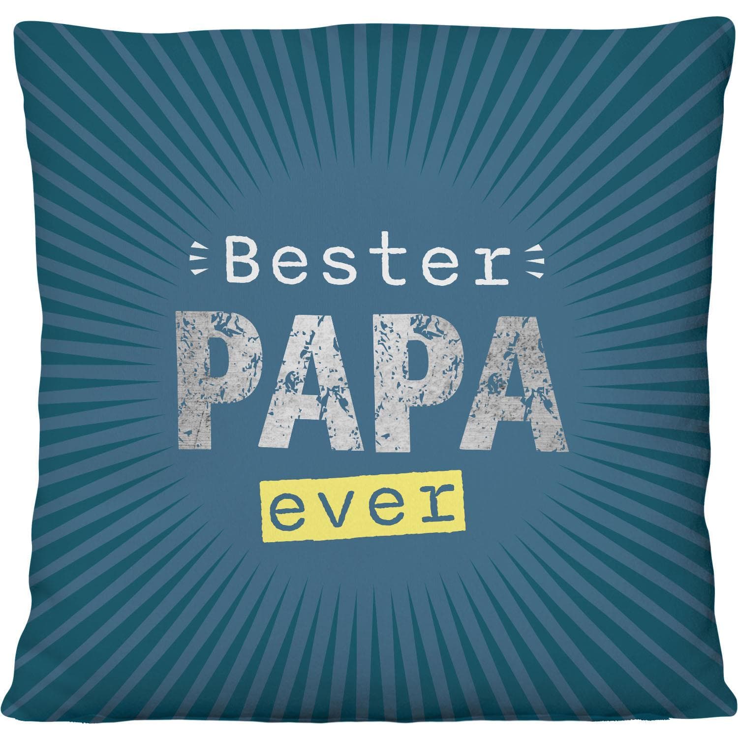 GRUSS&CO Plüschkissen »Best Papa ever«