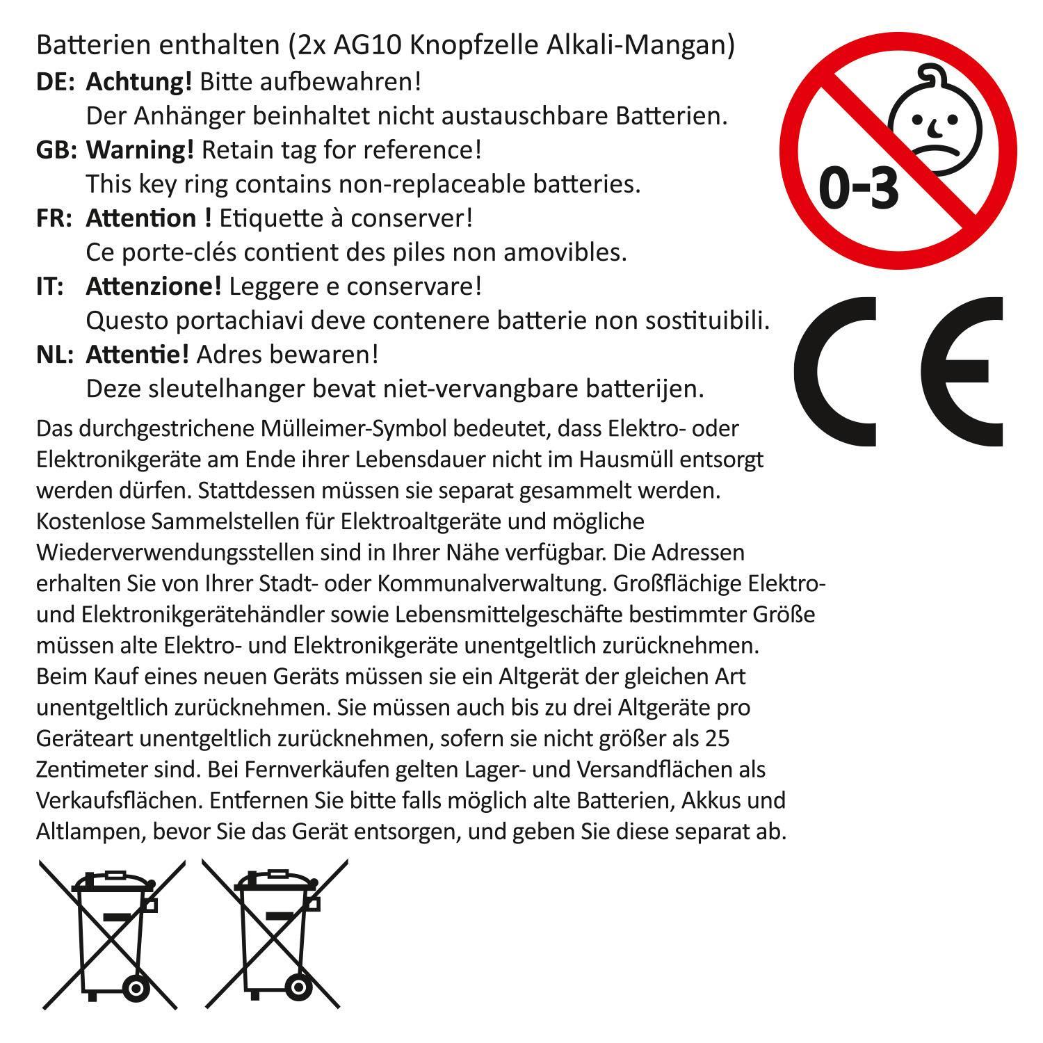 Produktbild GRUSS&CO Mini-Lampe »Maus« 2 von 3