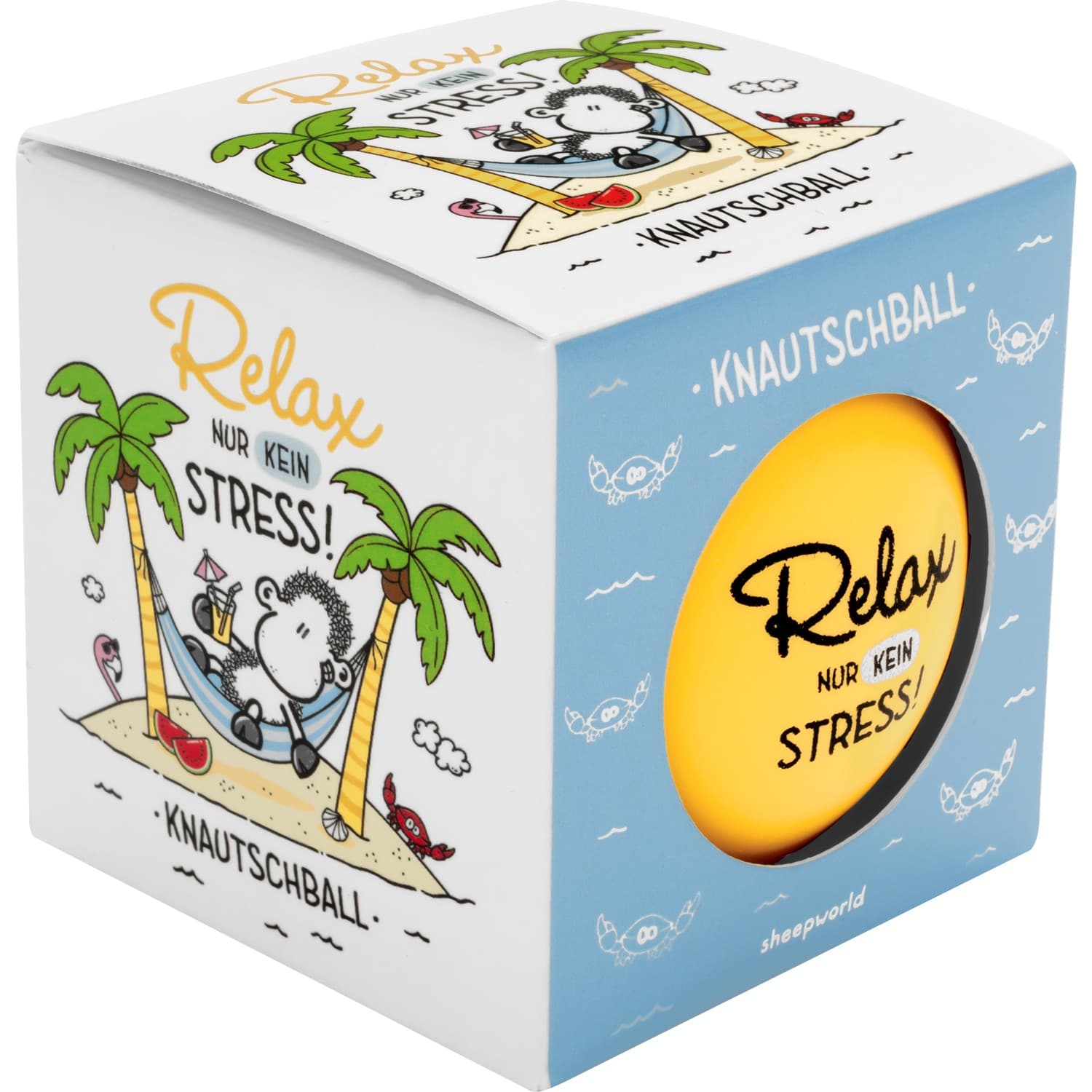sheepworld Knautschball »Relax - Nur kein Stress!«