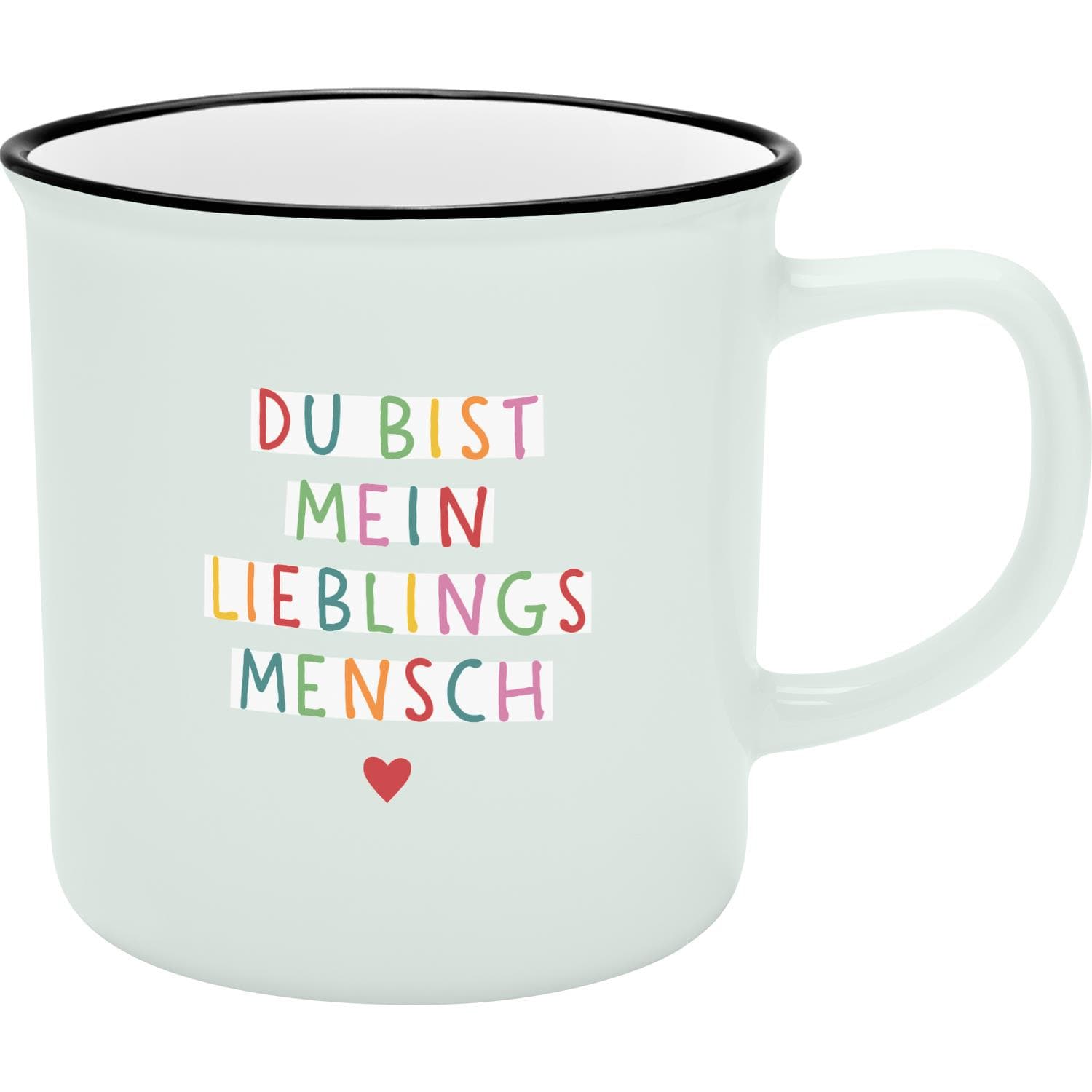 GRUSS&CO XL Becher »Lieblingsmensch«