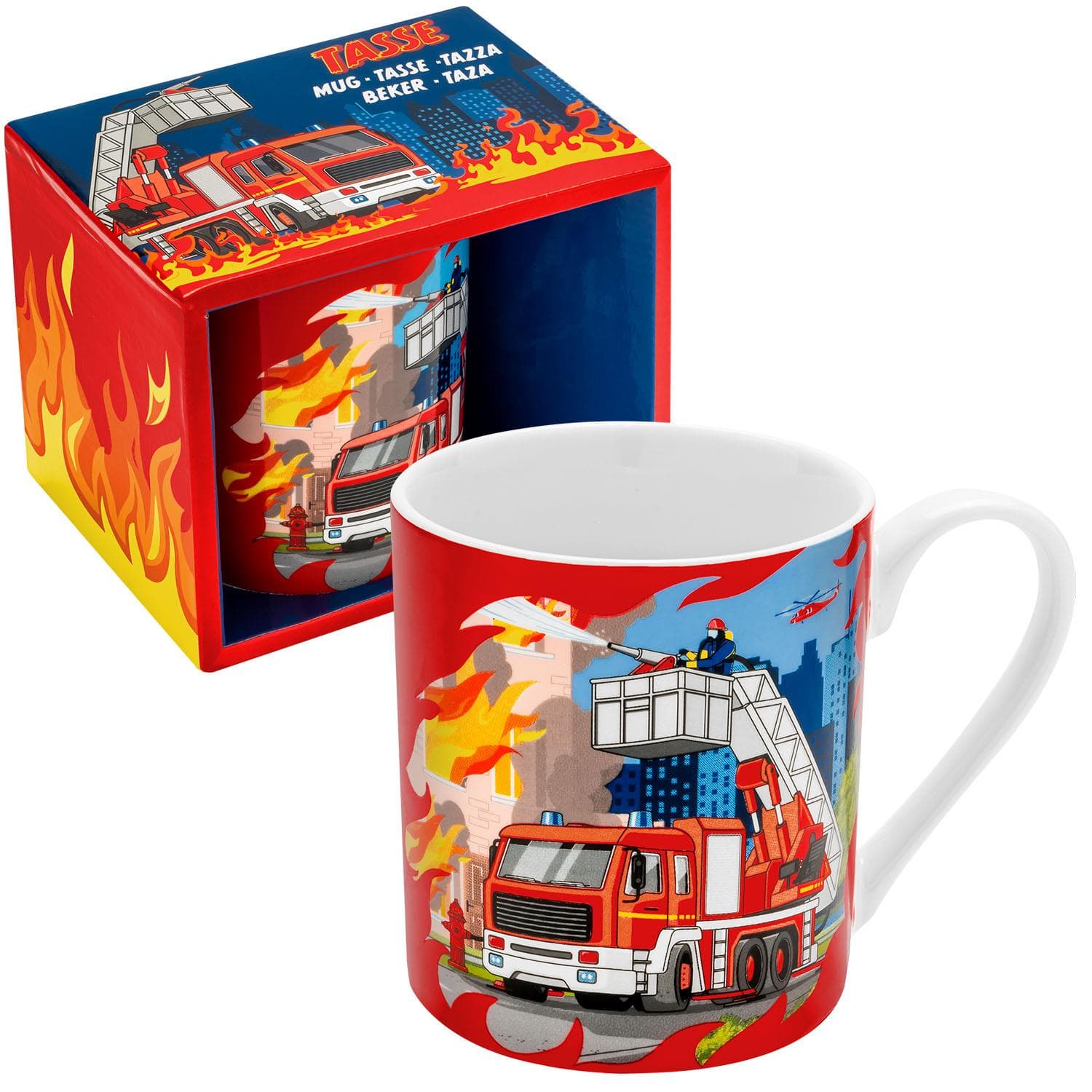 sheepworld Tasse »Feuerwehr«