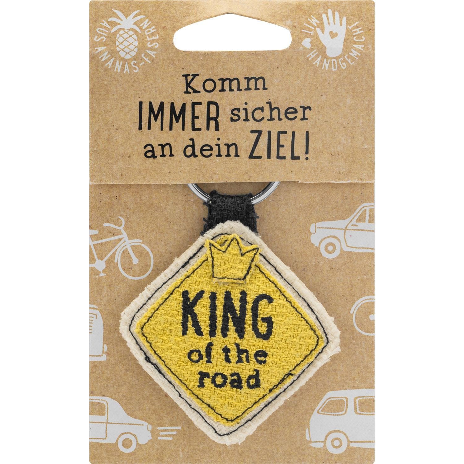 GRUSS&CO Schlüsselanhänger »King of the road«