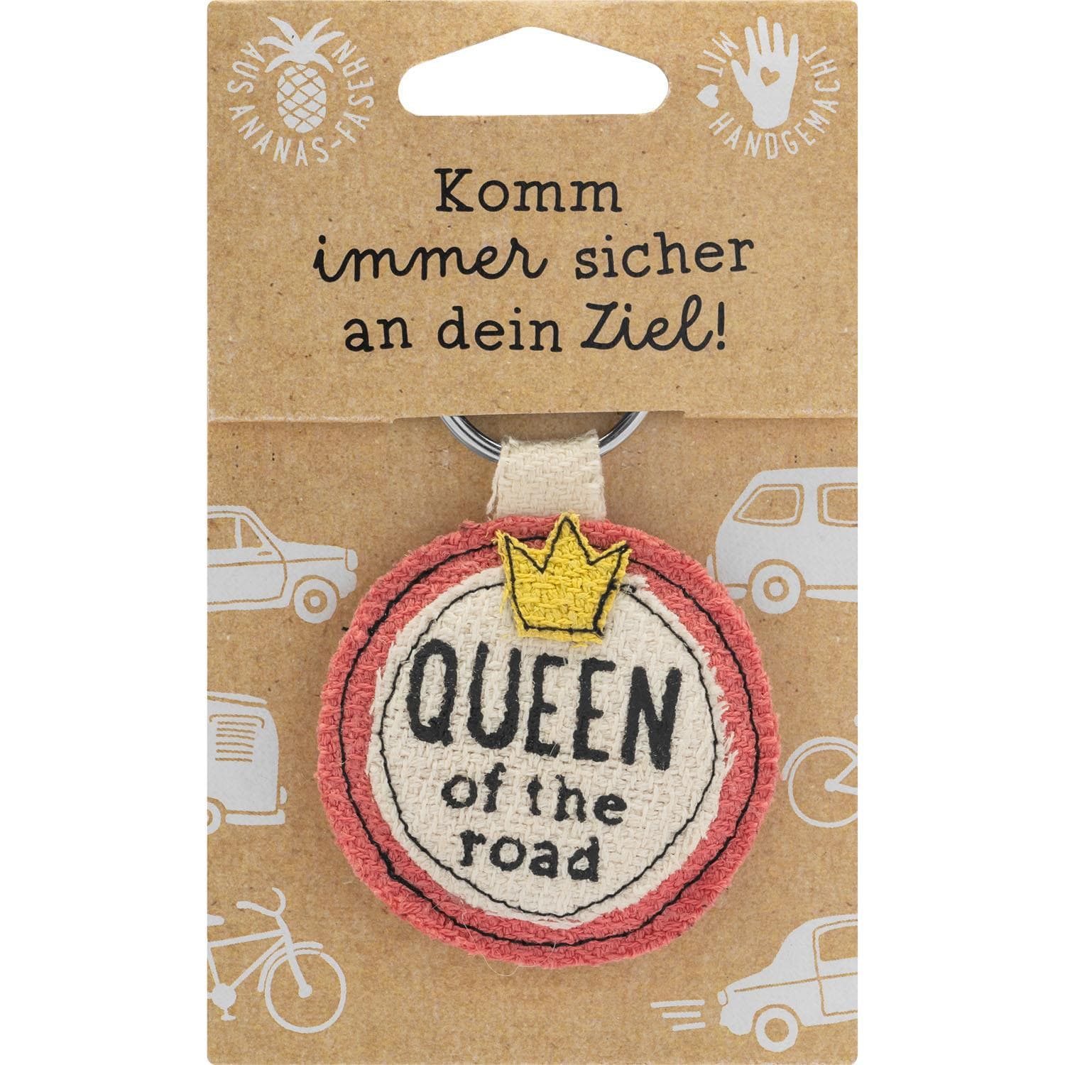 GRUSS&CO Schlüsselanhänger »Queen of the road«