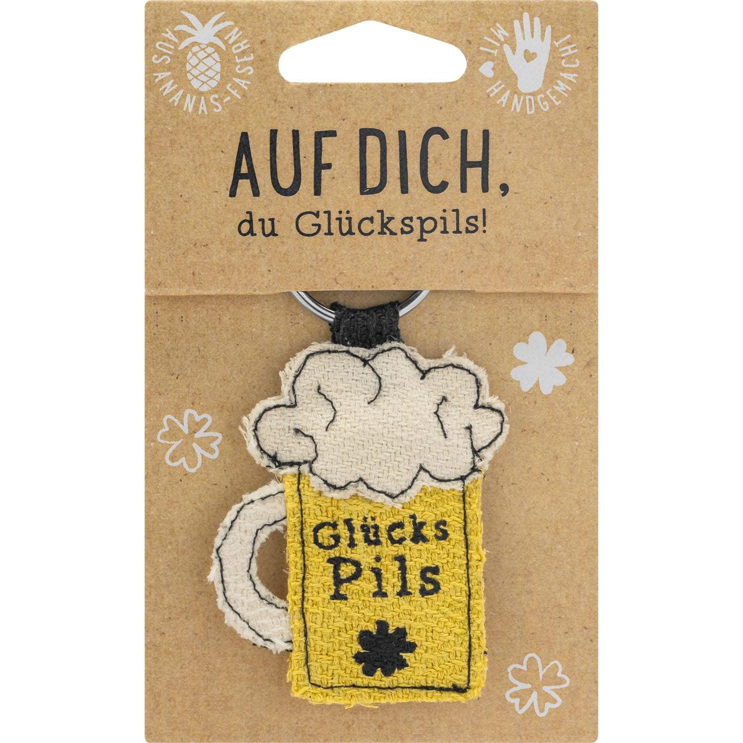 GRUSS&CO Schlüsselanhänger »Glücks Pils«