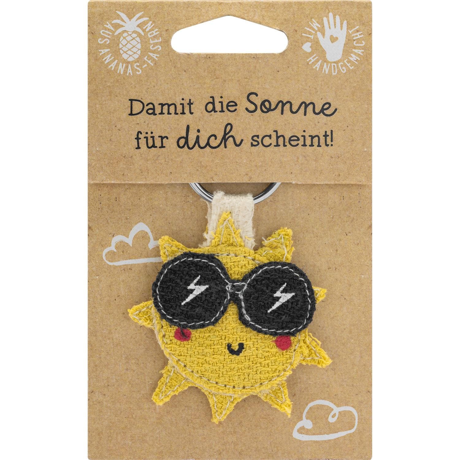 GRUSS&CO Schlüsselanhänger »Damit die Sonne für Dich scheint!«
