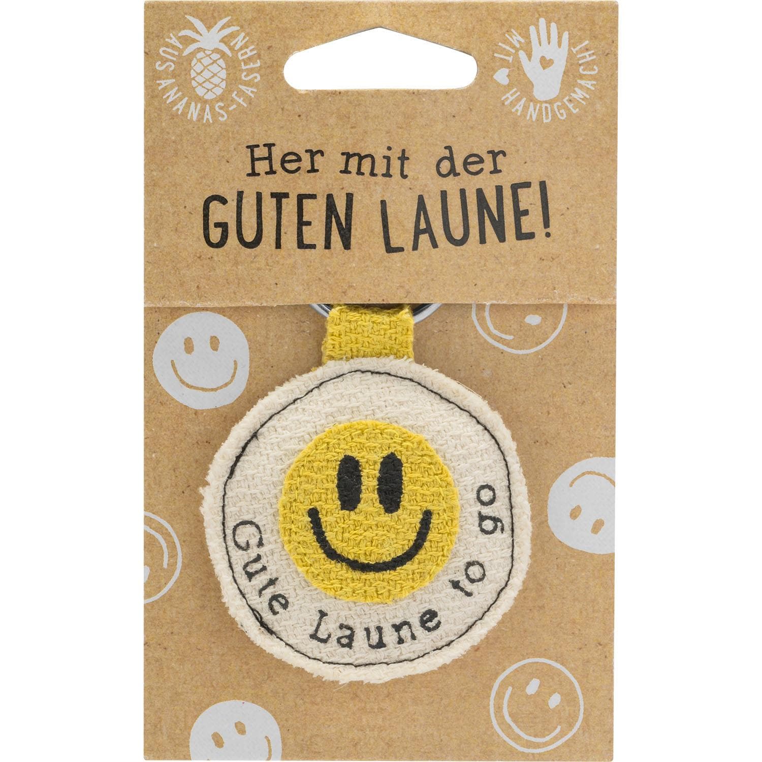 GRUSS&CO Schlüsselanhänger »Gute Laune to go«