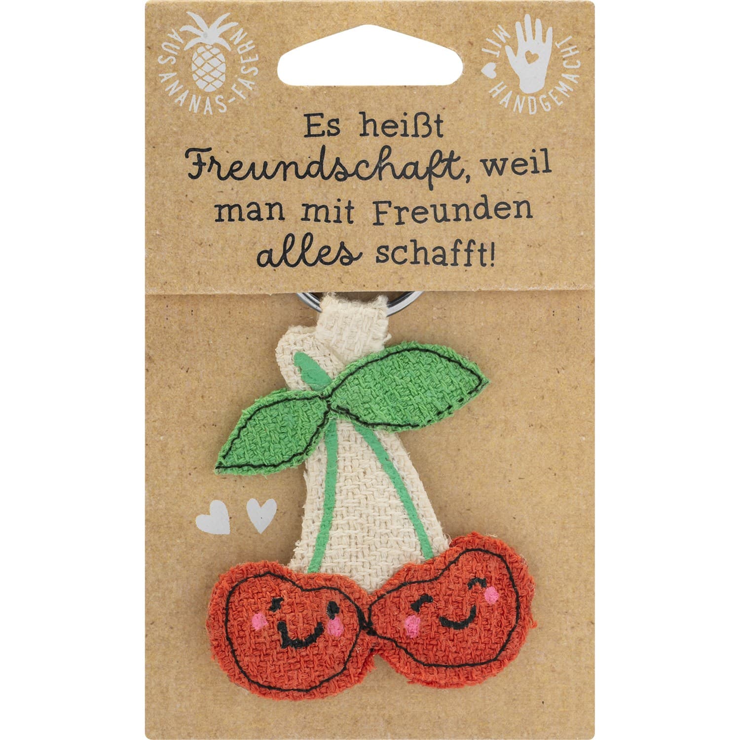GRUSS&CO Schlüsselanhänger »Kirschen«