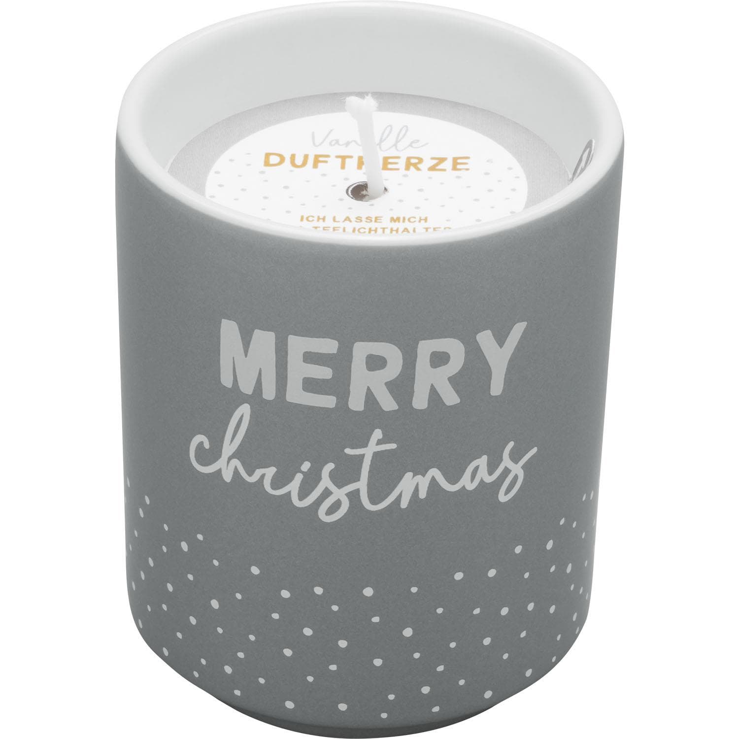 GRUSS&CO Kerze »Merry Christmas«