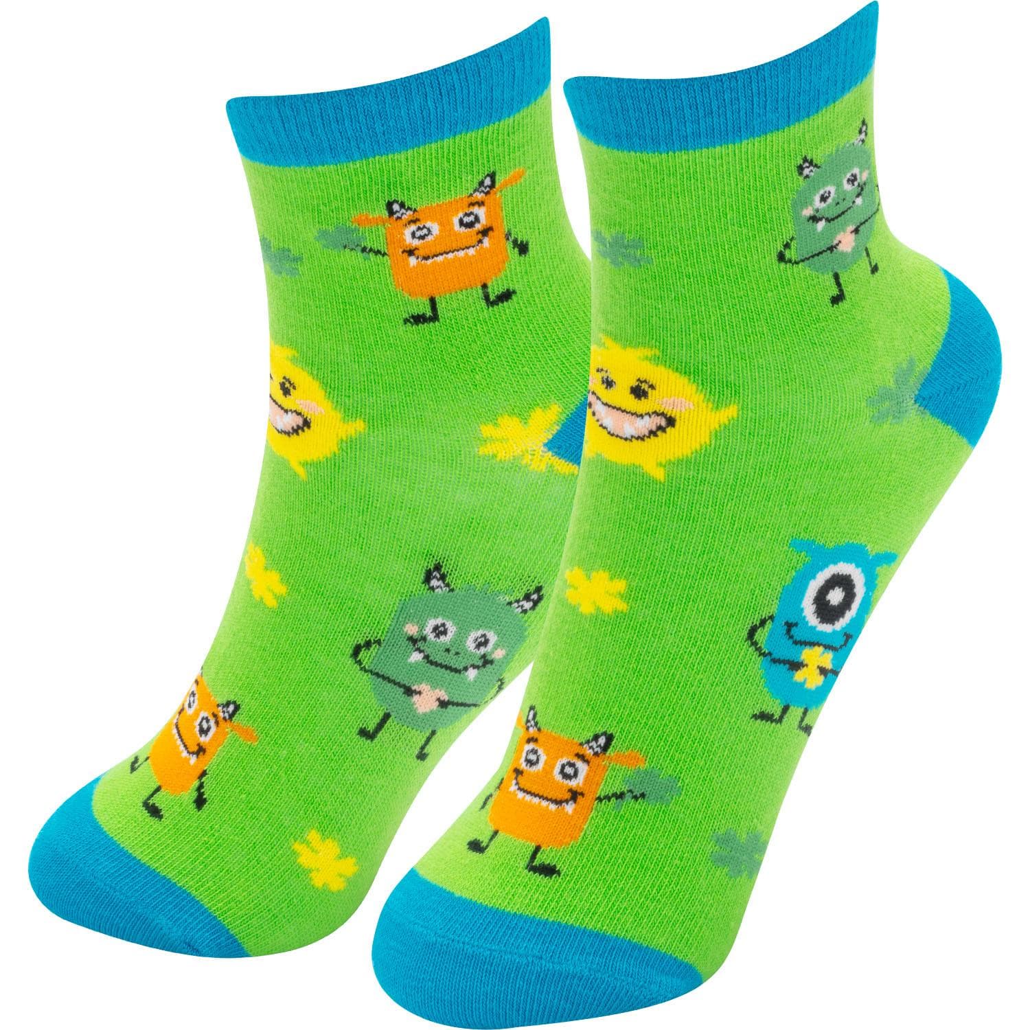 GRUSS&CO Kinder Zaubersocken »Glücksmonster«