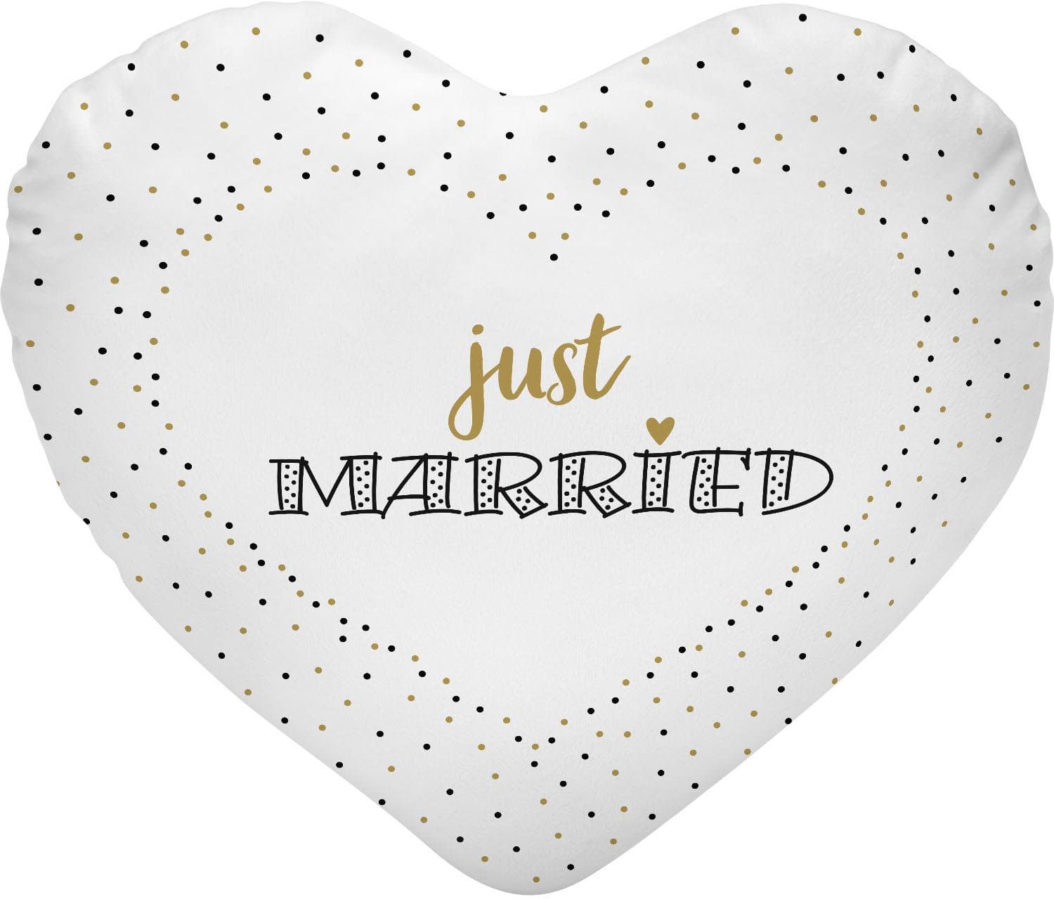 sheepworld Plüschkissen »Just Married«