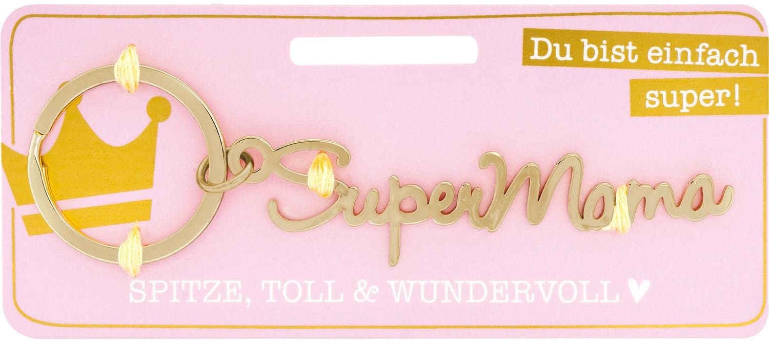 GRUSS&CO Schlüsselanhänger »Supermama«