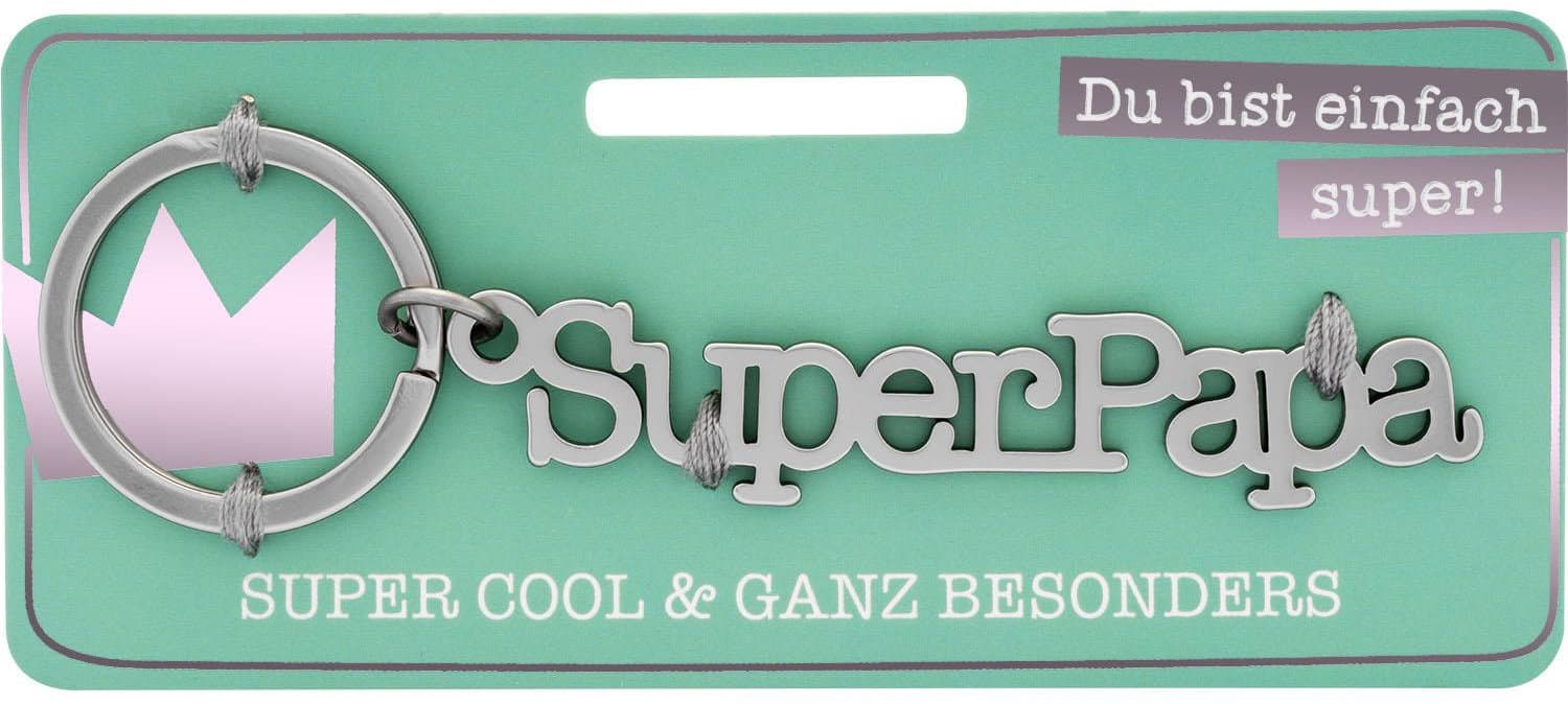 GRUSS&CO Schlüsselanhänger »Superpapa«