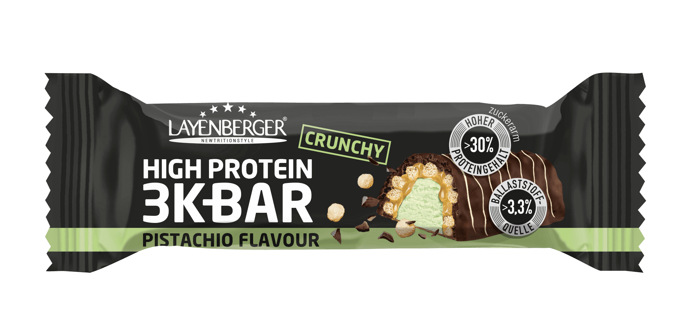 Layenberger 3K Protein Bar Crunchy Pistachio