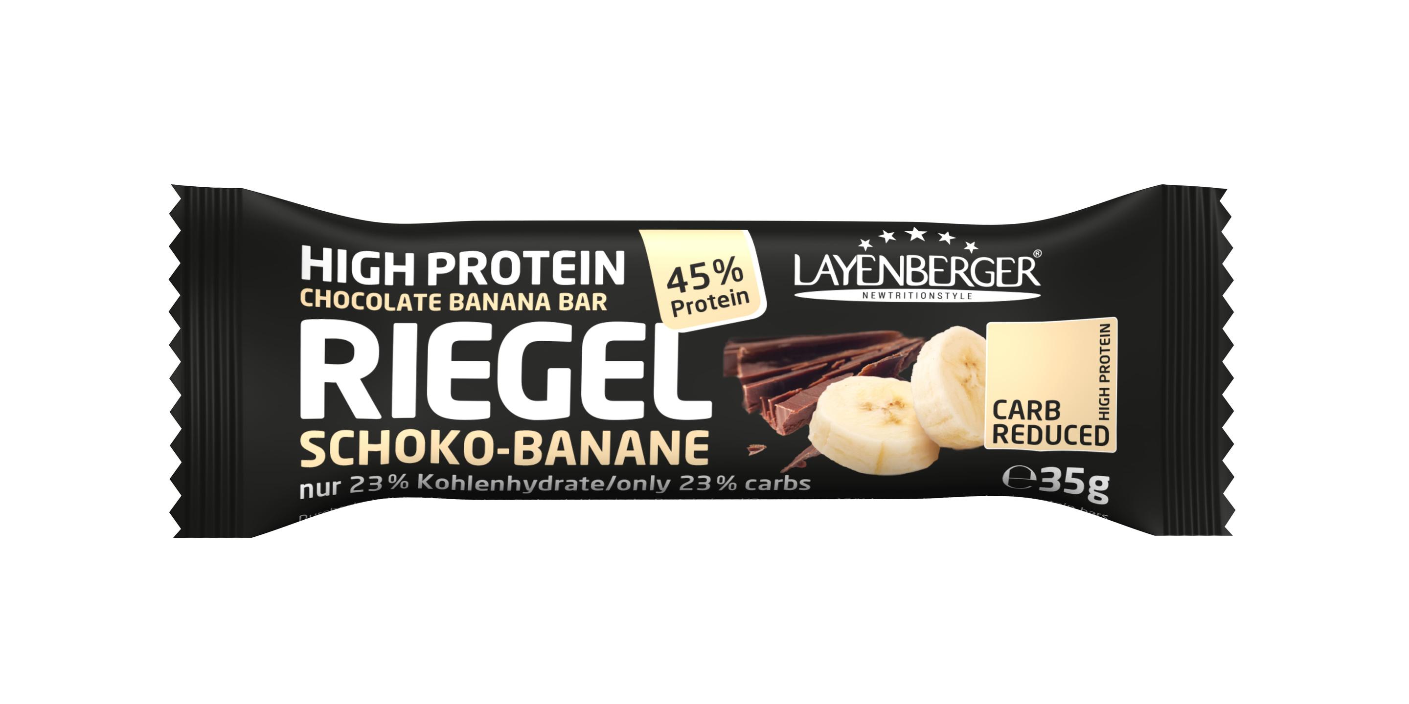Layenberger High Protein Riegel Schoko-Banane