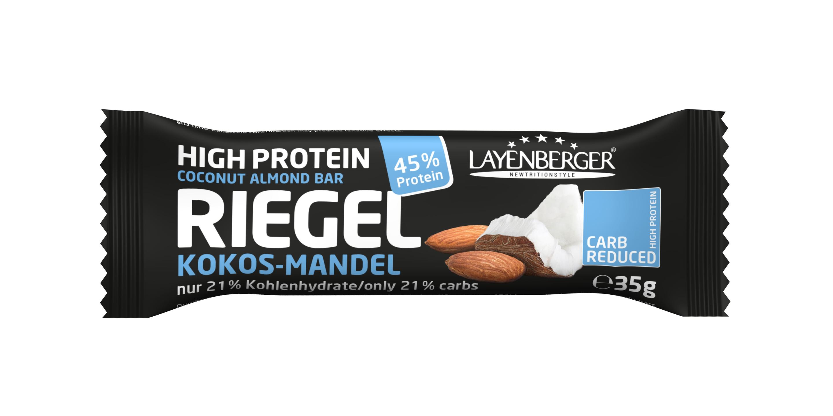 Layenberger High Protein Riegel Kokos-Mandel
