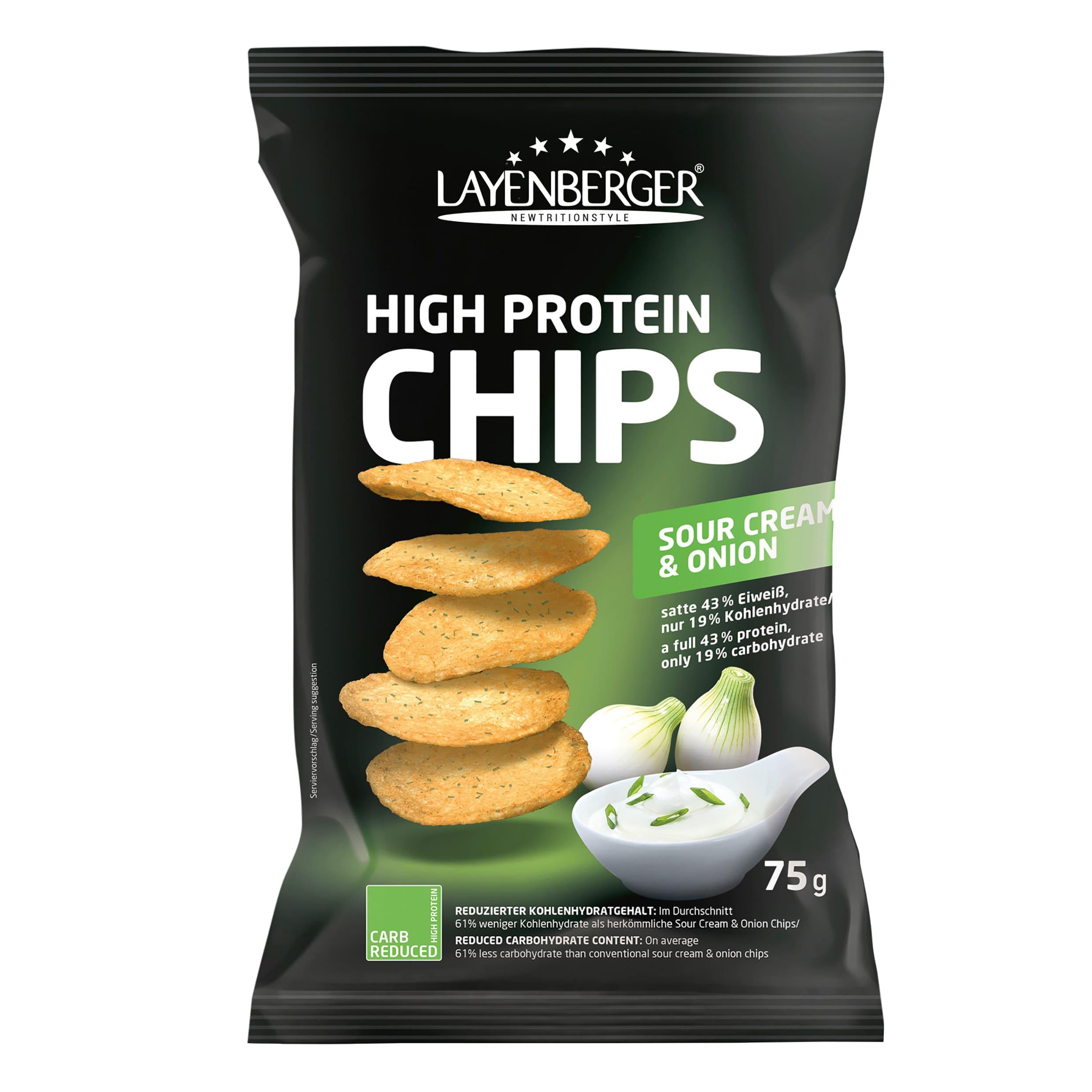 Layenberger High Protein Chips Sour Cream&Onion