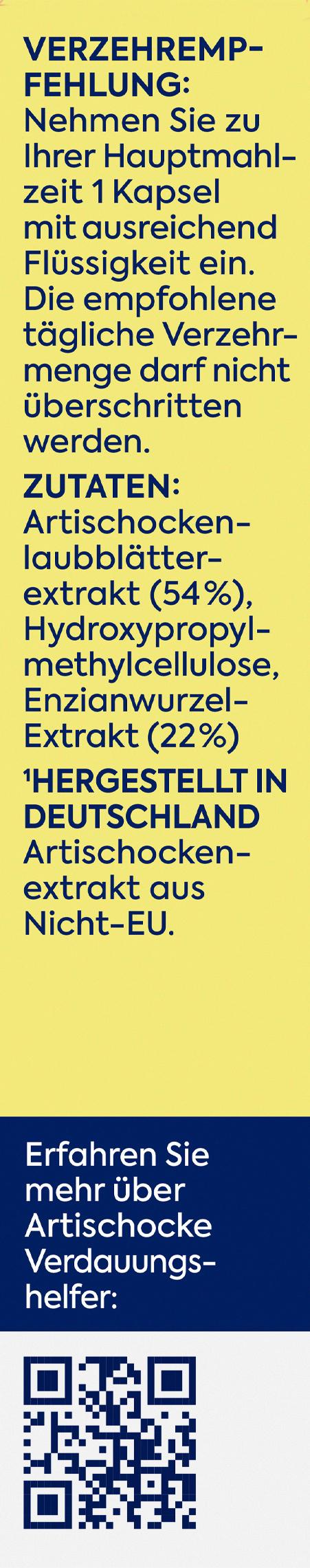 Produktbild Zirkulin Artischocke Verdauungshelfer hochdosiert 3 von 5