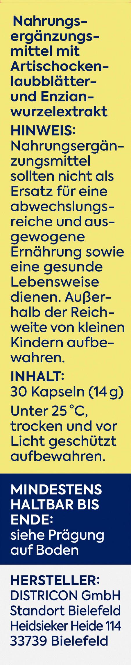 Produktbild Zirkulin Artischocke Verdauungshelfer hochdosiert 5 von 5