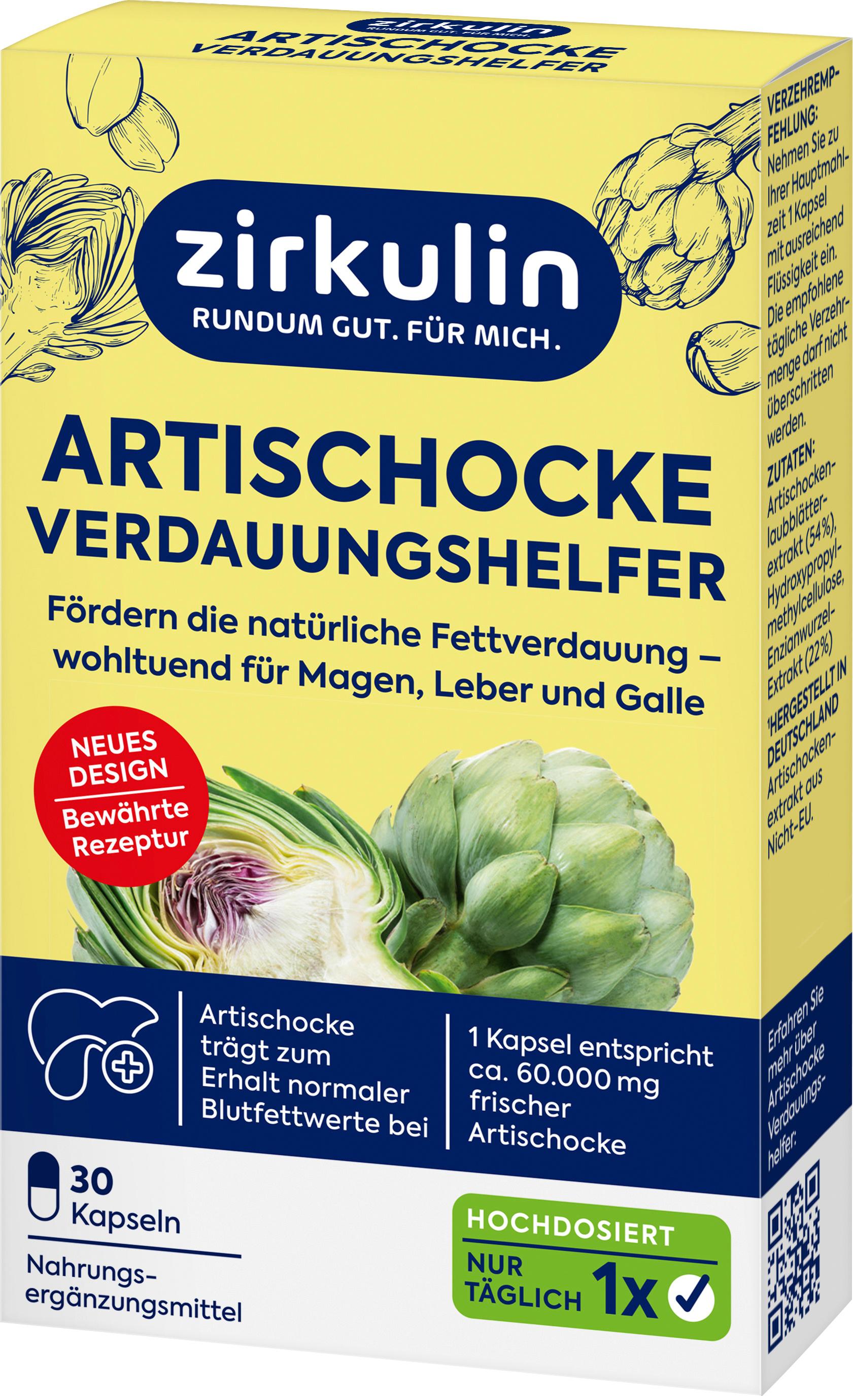 Produktbild Zirkulin Artischocke Verdauungshelfer hochdosiert 4 von 5
