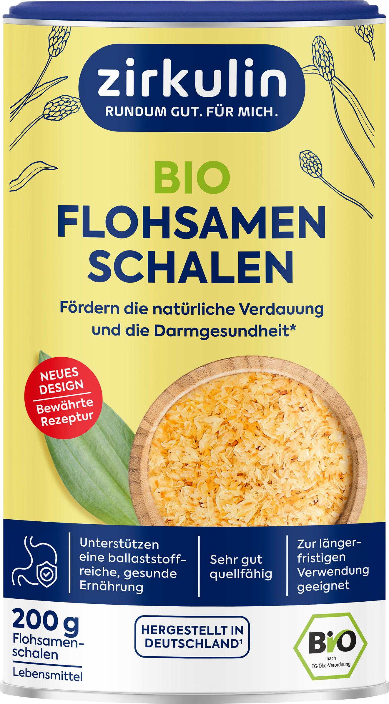 Zirkulin Flohsamenschalen Bio