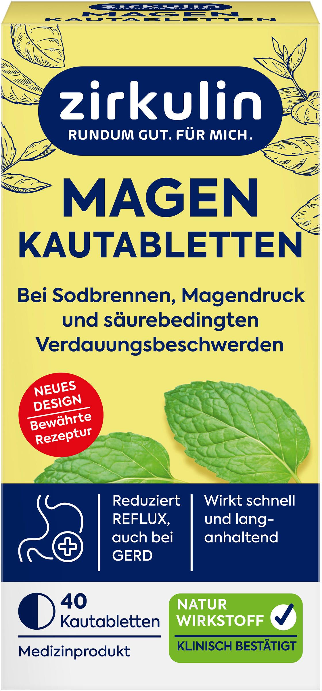Zirkulin Magen-Kautabletten