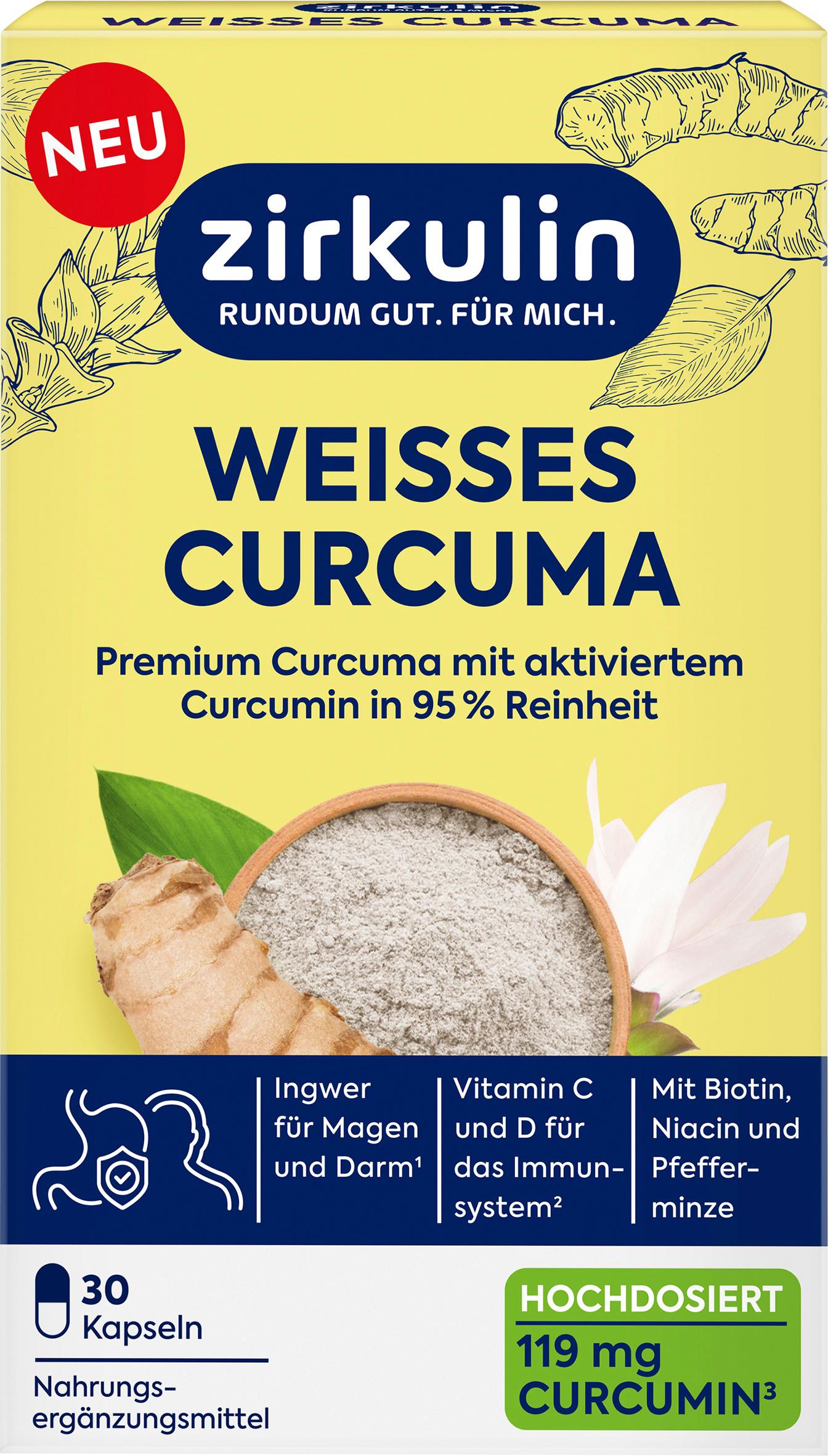 Zirkulin Weißes Curcuma