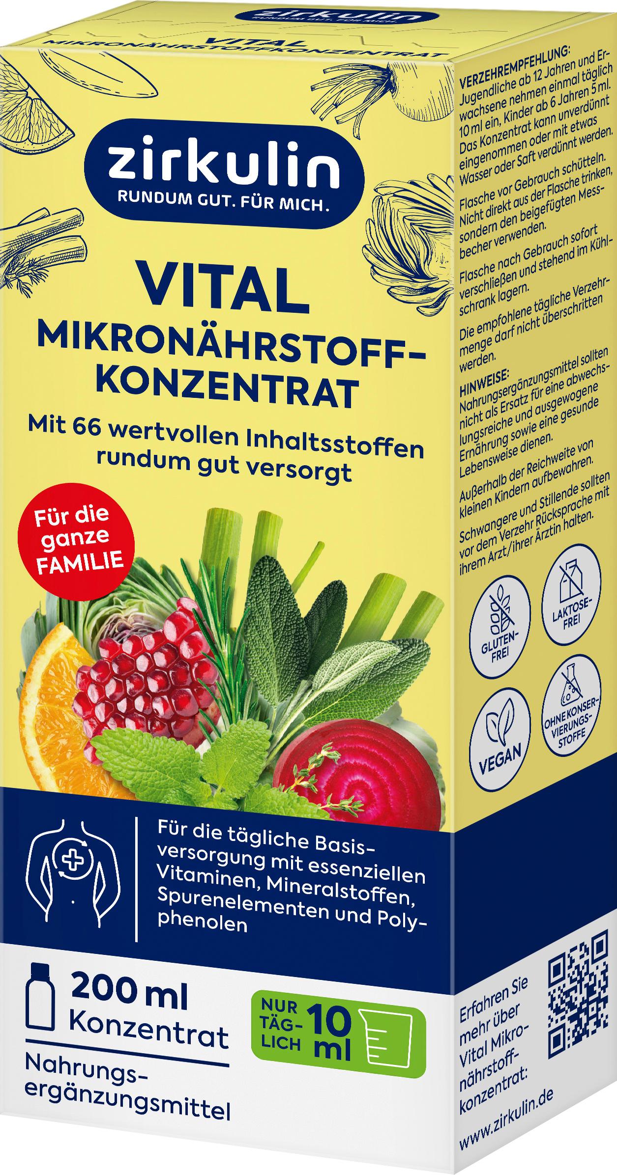 Produktbild Zirkulin Vital Mikronährstoffkonzentrat 4 von 5