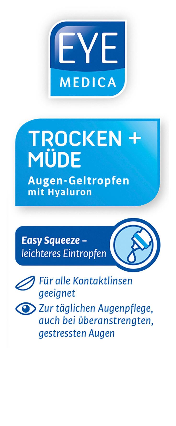 Produktbild EyeMedica Augen-Geltropfen Trocken + Müde 4 von 4
