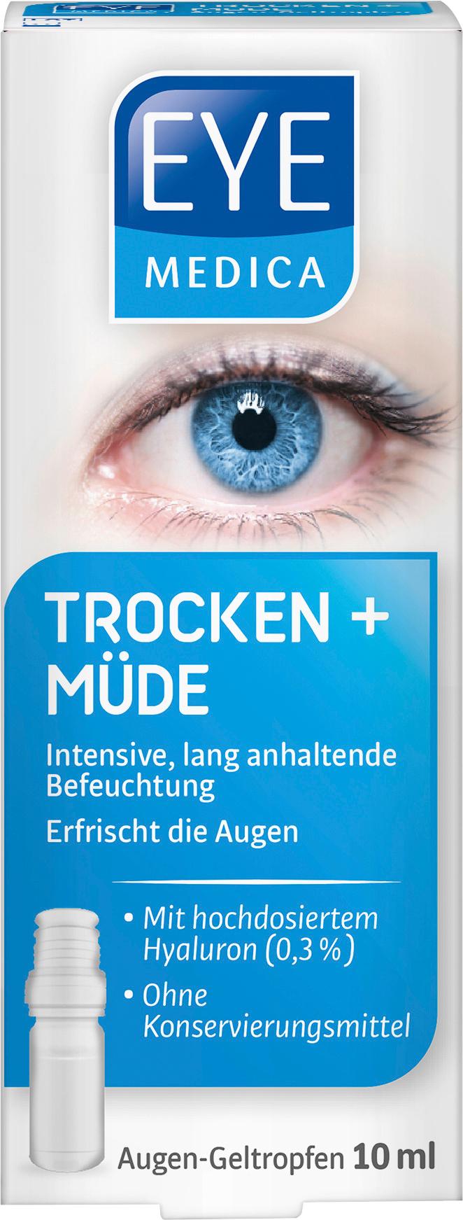 EyeMedica Augen-Geltropfen Trocken + Müde