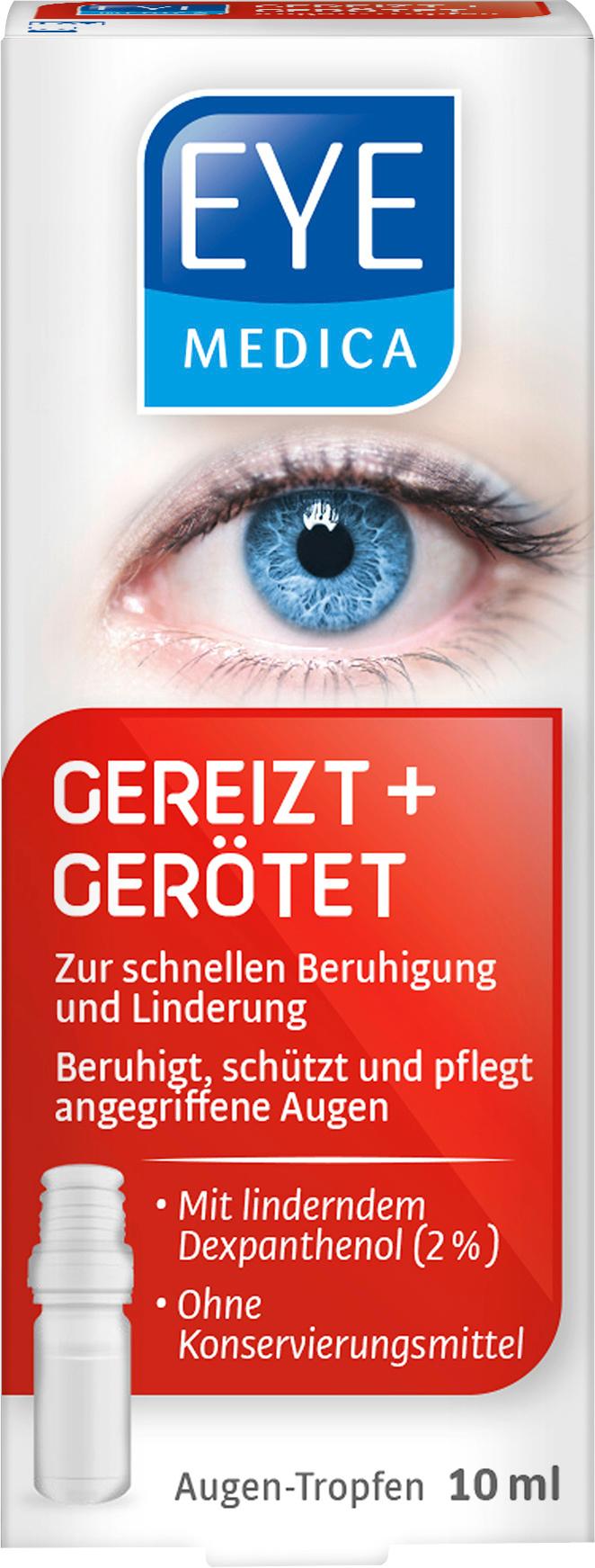 EyeMedica Augentropfen Gereizt + Gerötet