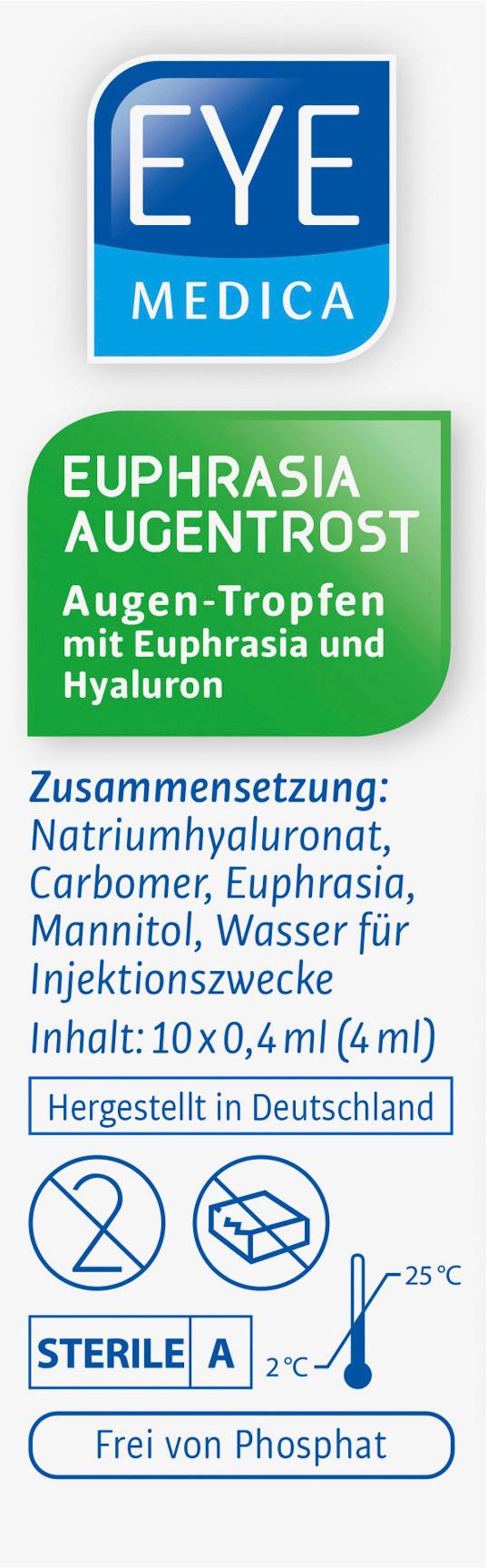 Produktbild EyeMedica Augentropfen Euphrasia Augentrost 3 von 4
