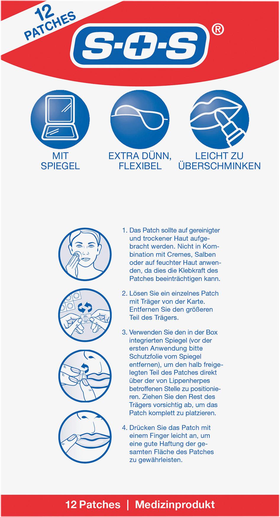 Produktbild SOS Lippen-Herpes-Patch 3 von 3