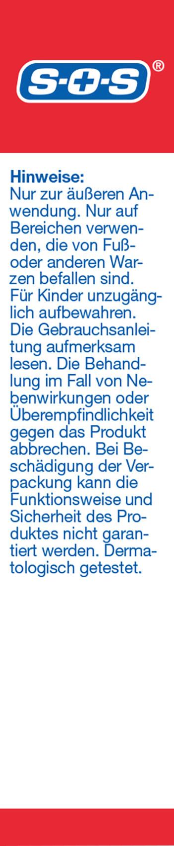 Produktbild SOS Warzen-Ex-Pflaster 3 von 5