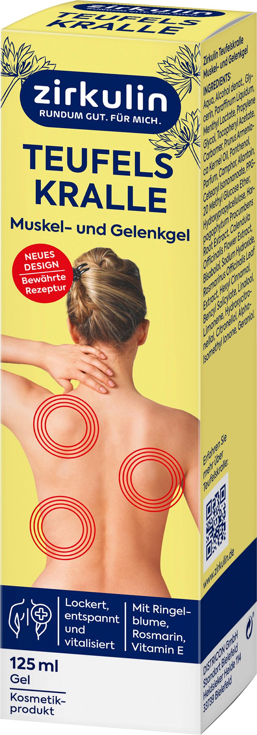 Produktbild Zirkulin Teufelskralle Muskel Gel 3 von 7